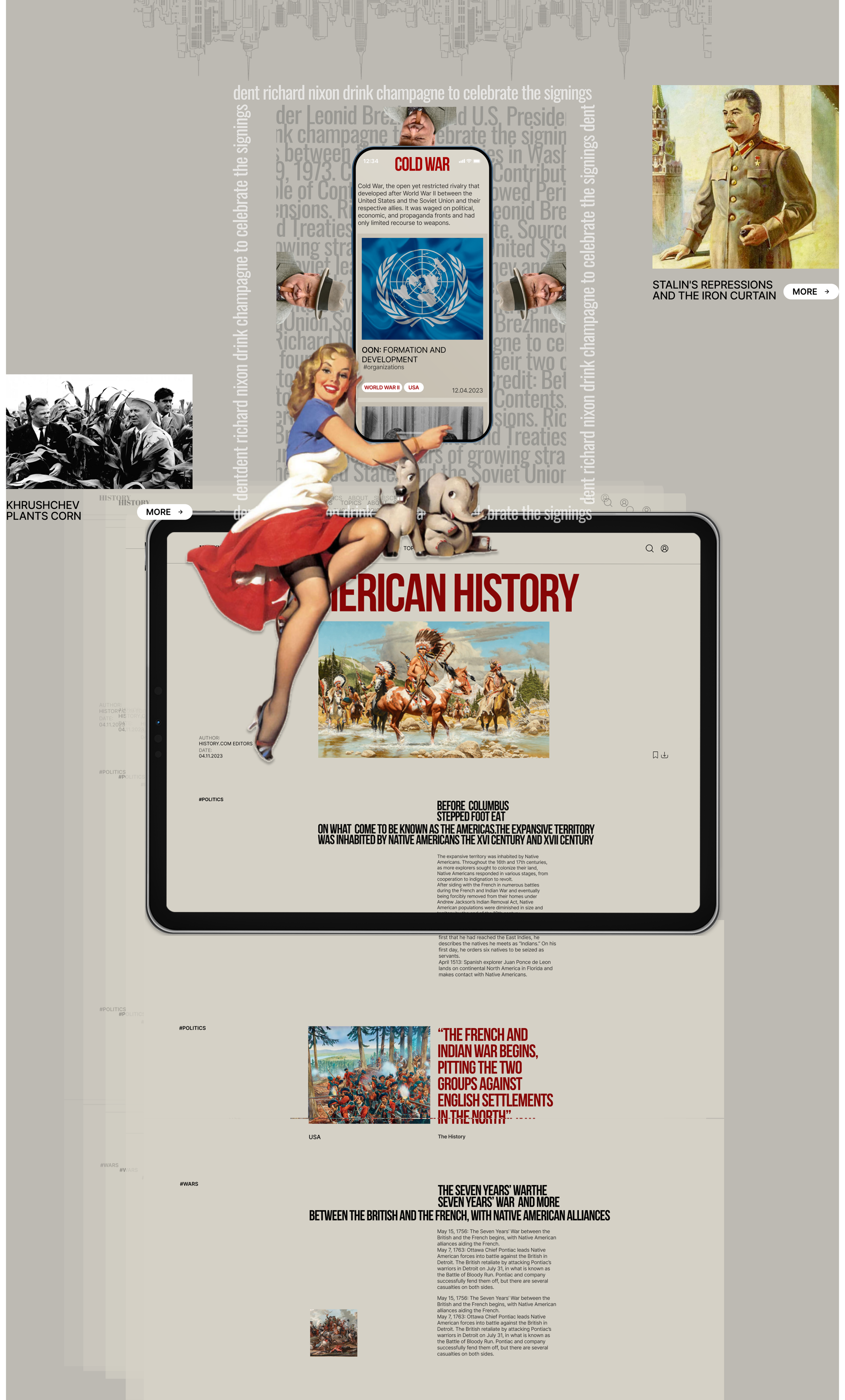 HISTORY CHANNEL website — Изображение №4 — Интерфейсы на Dprofile