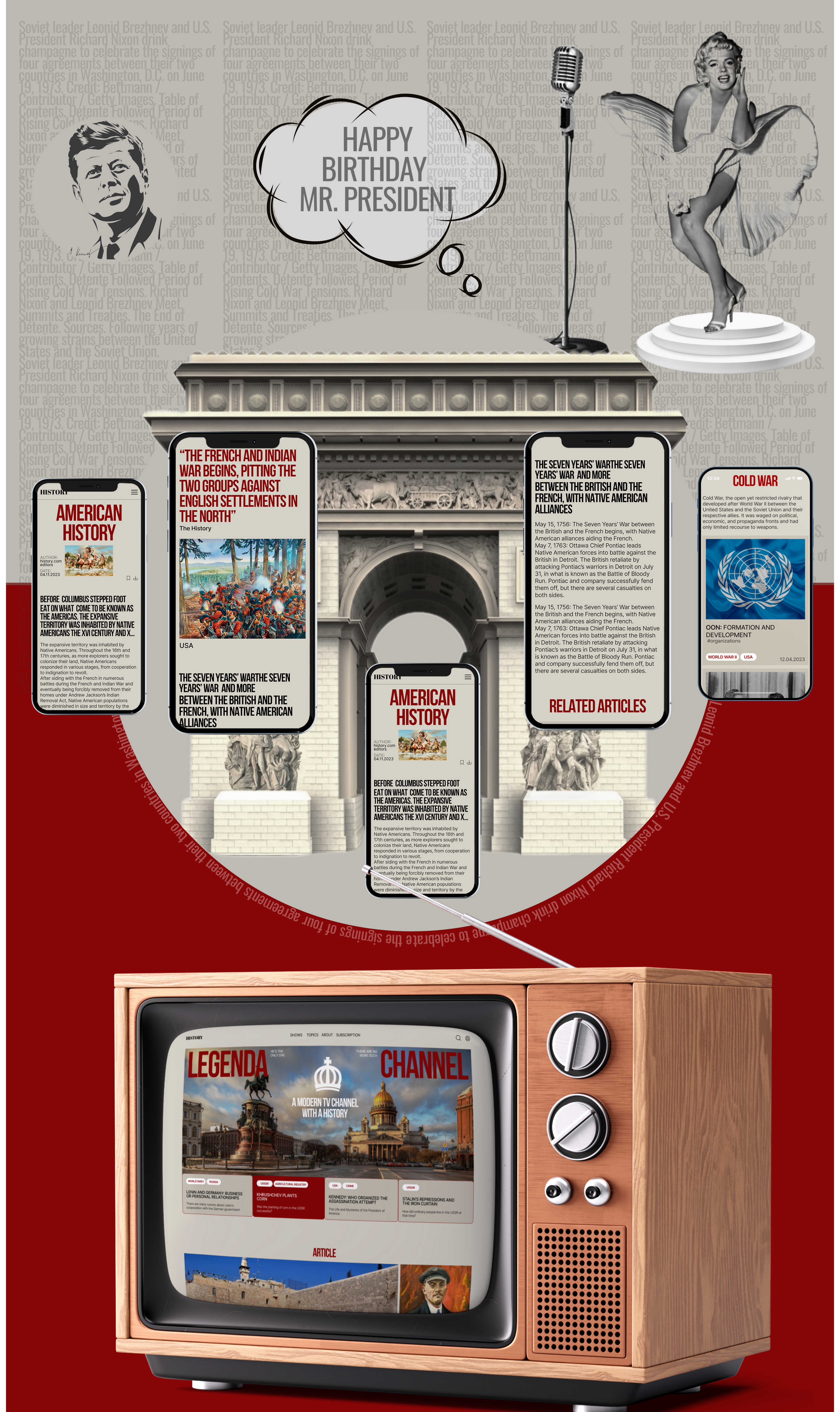 HISTORY CHANNEL website — Изображение №5 — Интерфейсы на Dprofile