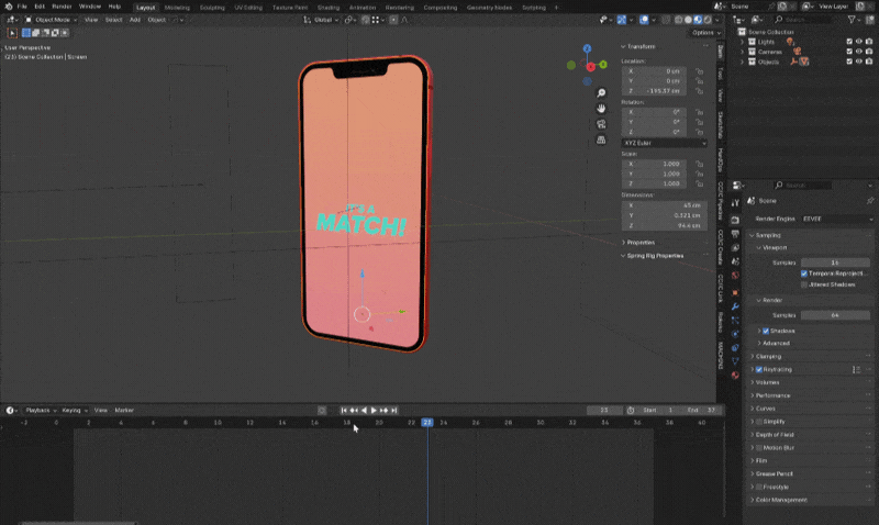 Tinder — 3D Motion — Изображение №48 — 3D, Анимация на Dprofile