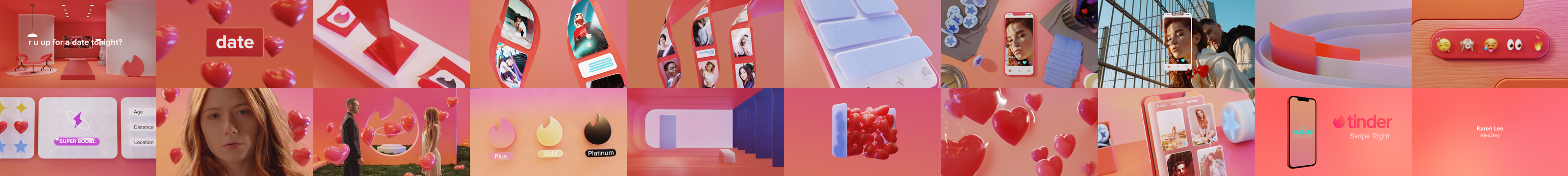 Tinder — 3D Motion — Изображение №5 — 3D, Анимация на Dprofile
