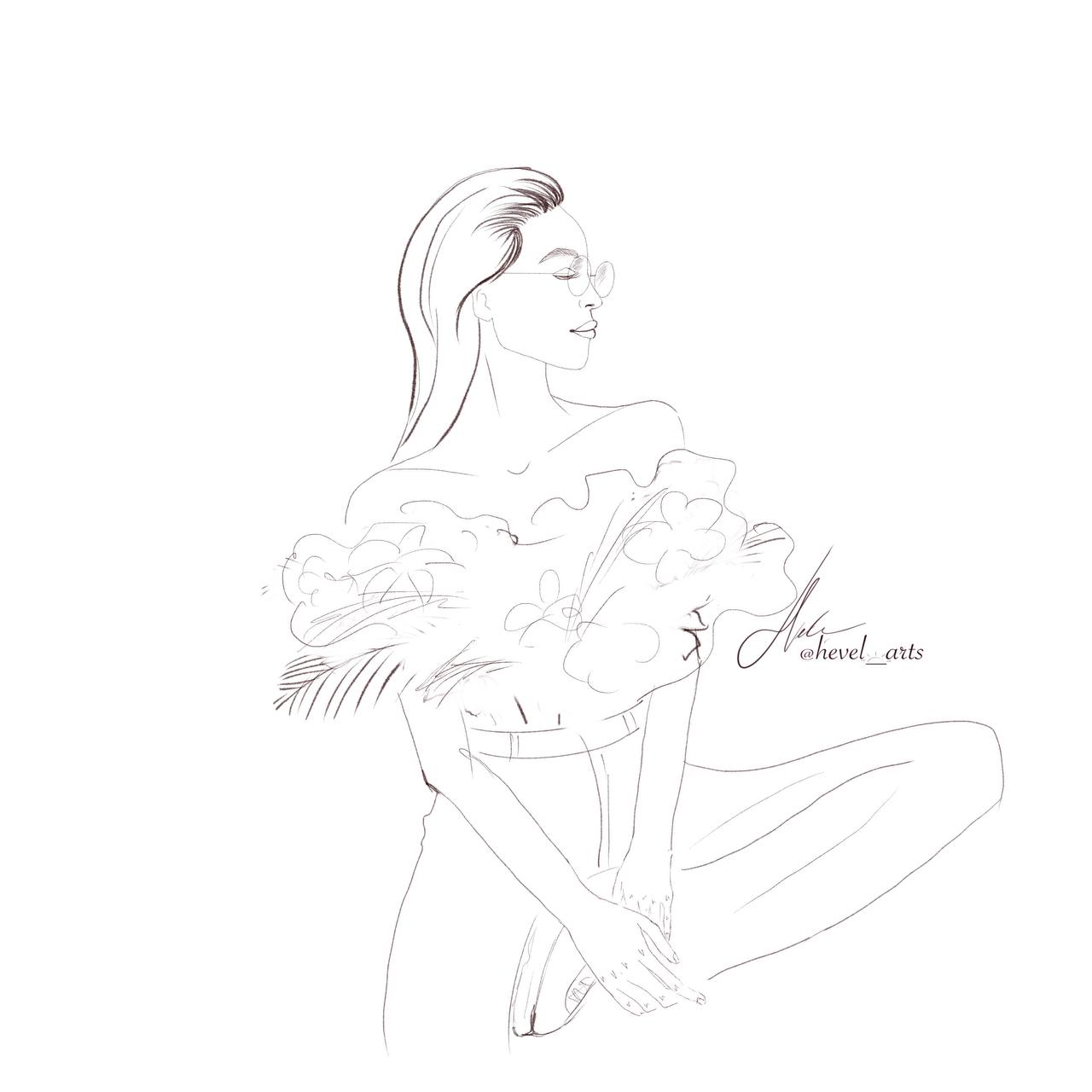 Flowers - cosmetics brand character — Изображение №1 — Иллюстрация, Маркетинг на Dprofile