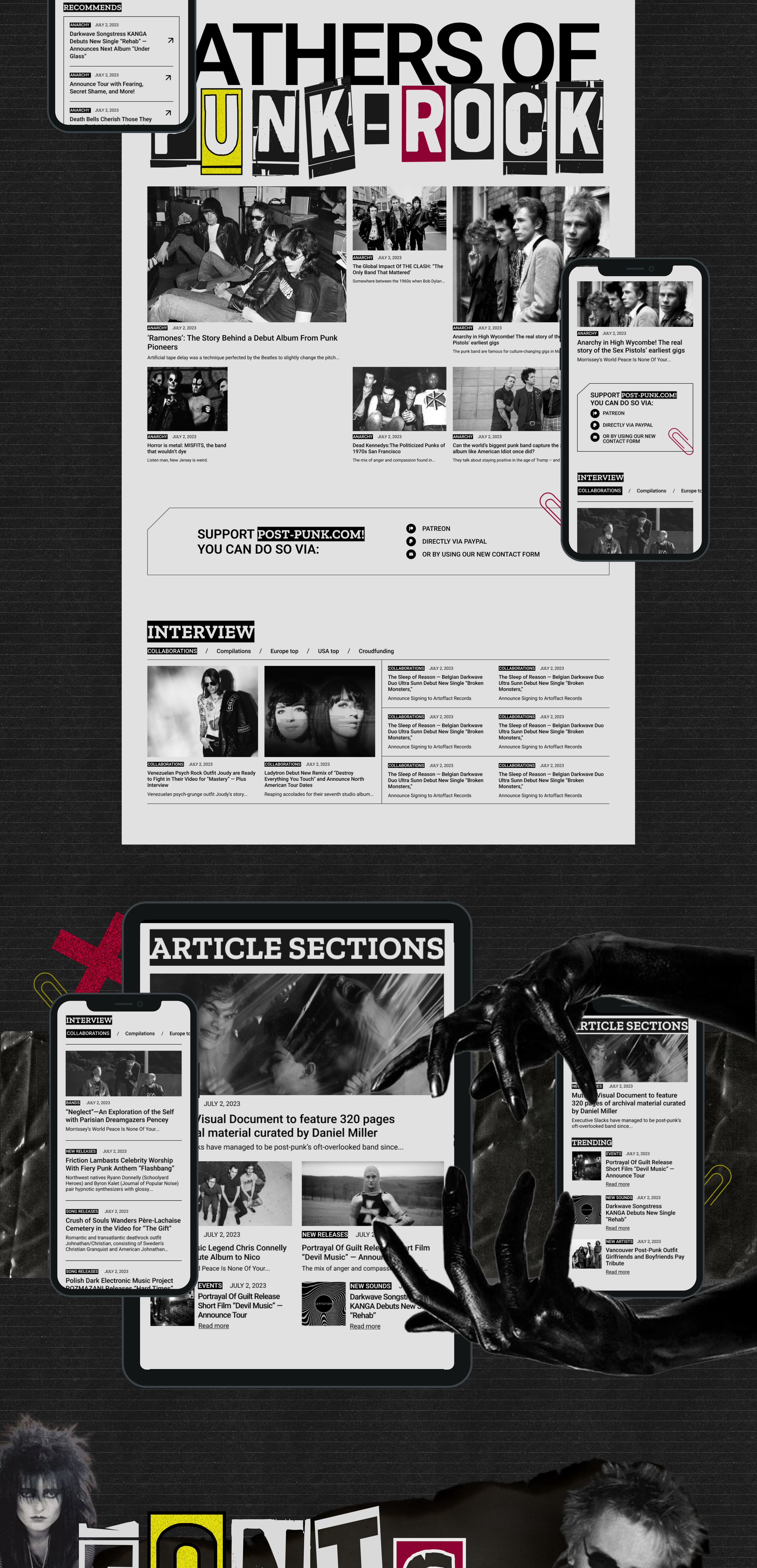 POST-PUNK NEWS — Изображение №4 — Интерфейсы на Dprofile