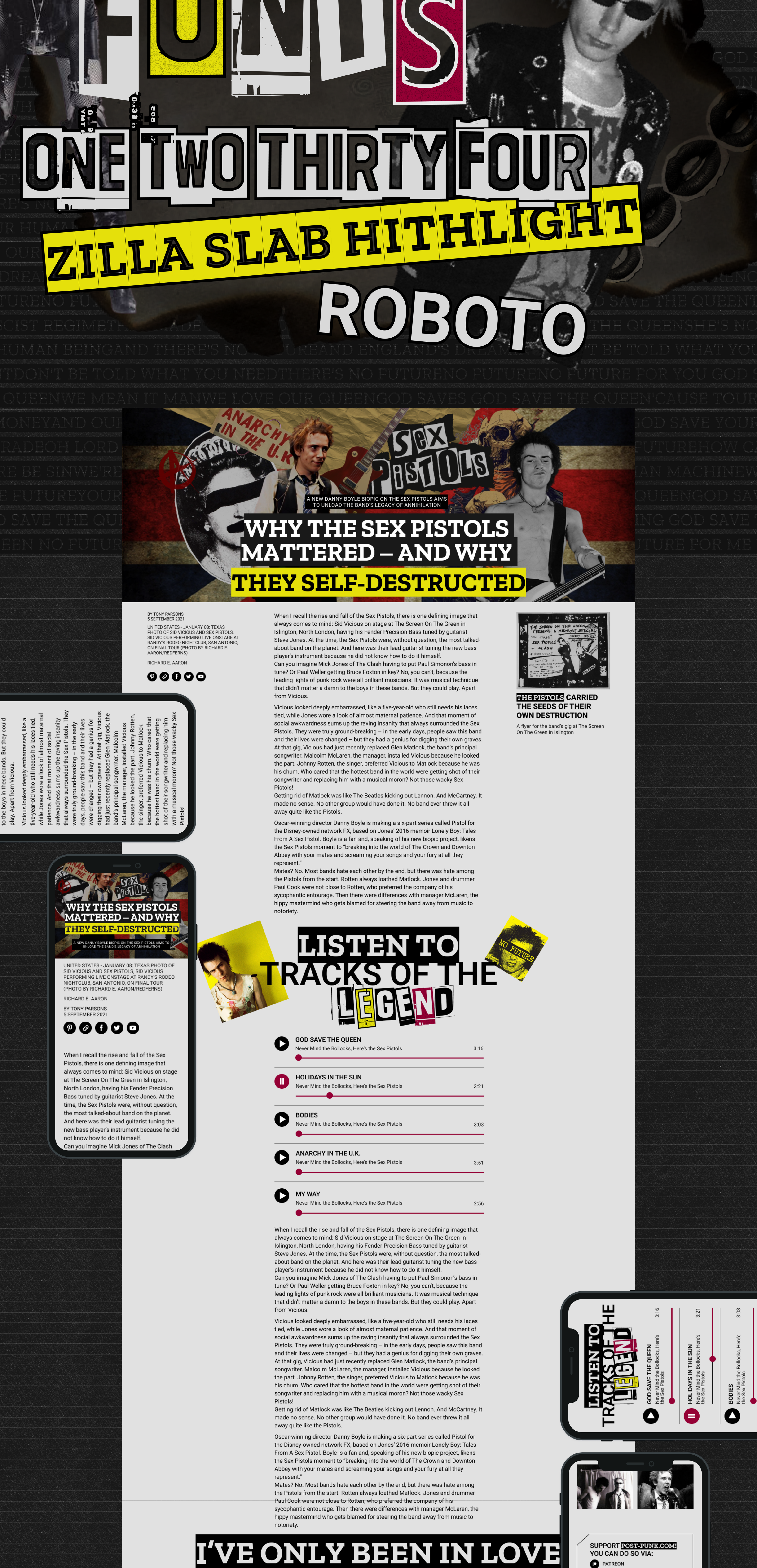 POST-PUNK NEWS — Изображение №5 — Интерфейсы на Dprofile