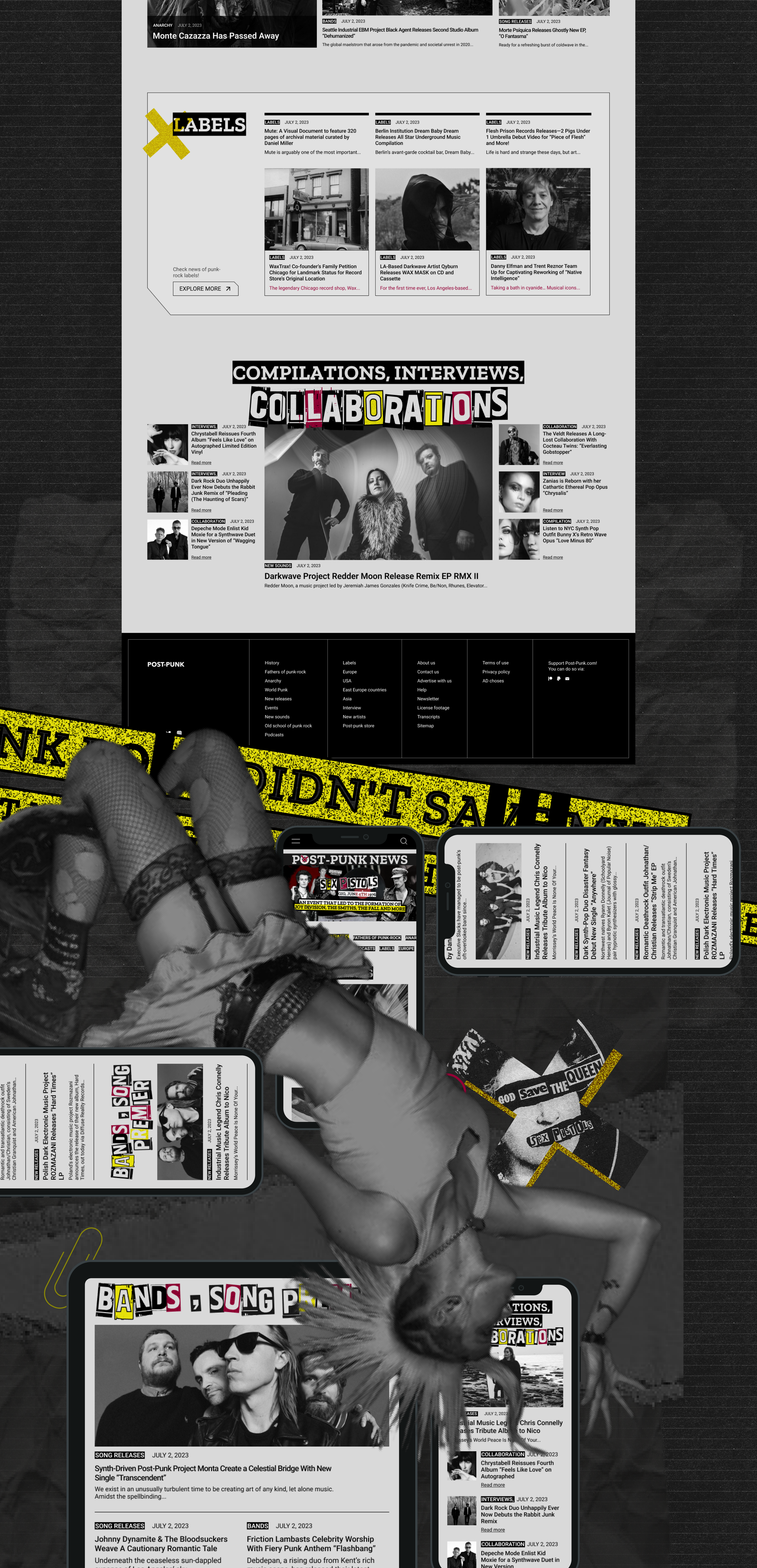 POST-PUNK NEWS — Изображение №2 — Интерфейсы на Dprofile