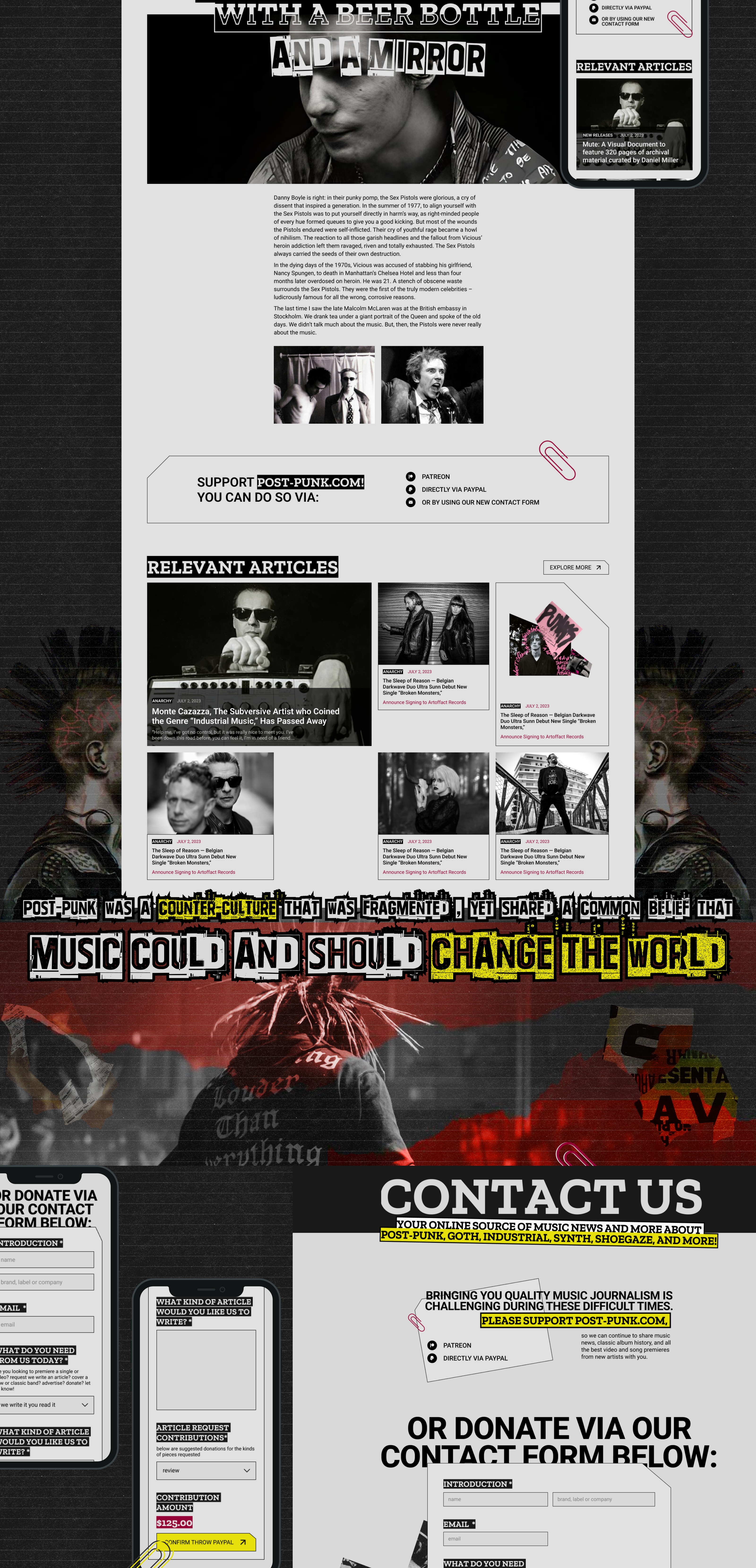 POST-PUNK NEWS — Изображение №6 — Интерфейсы на Dprofile