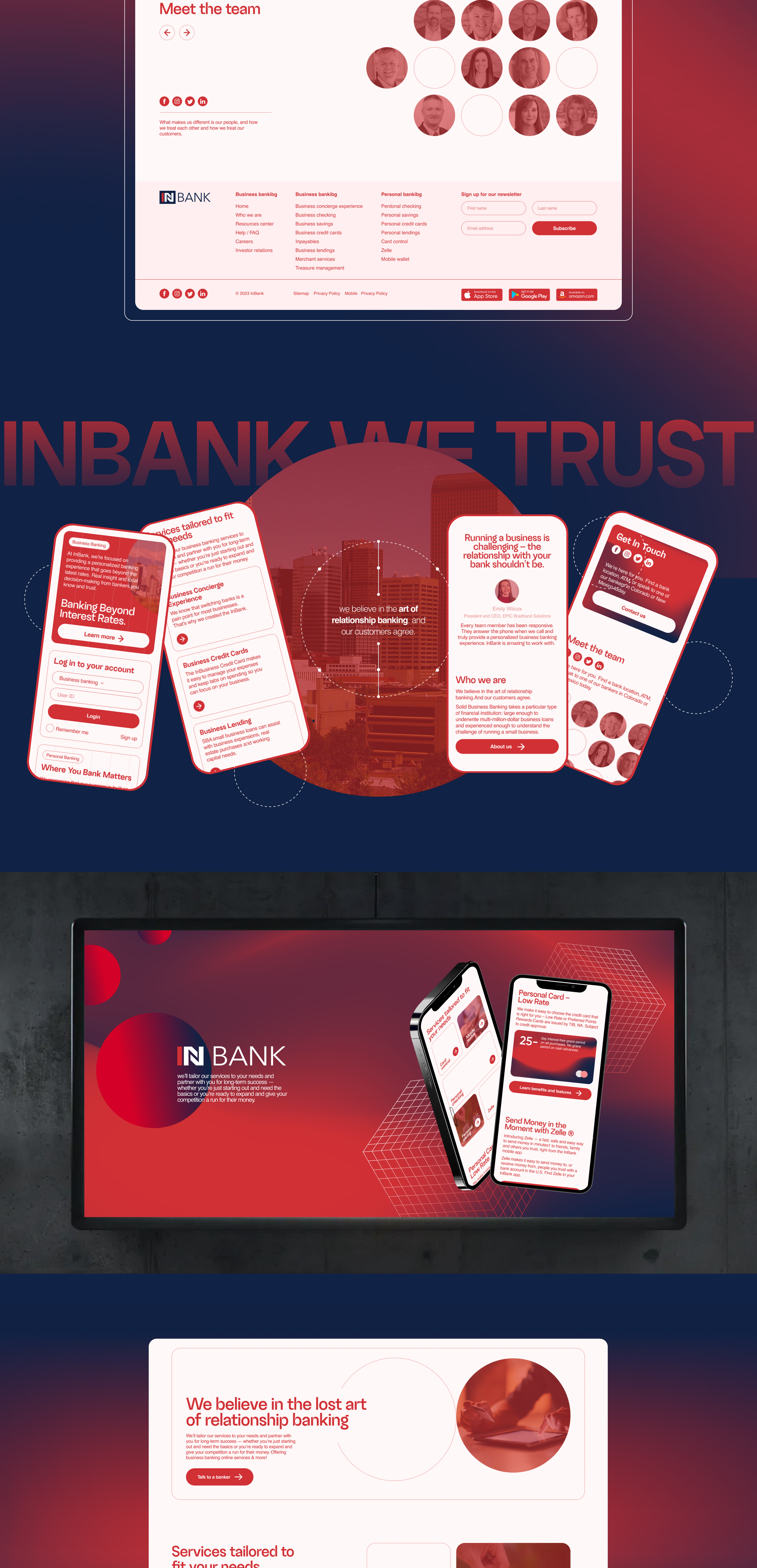 InBank Corporate website — Изображение №2 — Интерфейсы на Dprofile