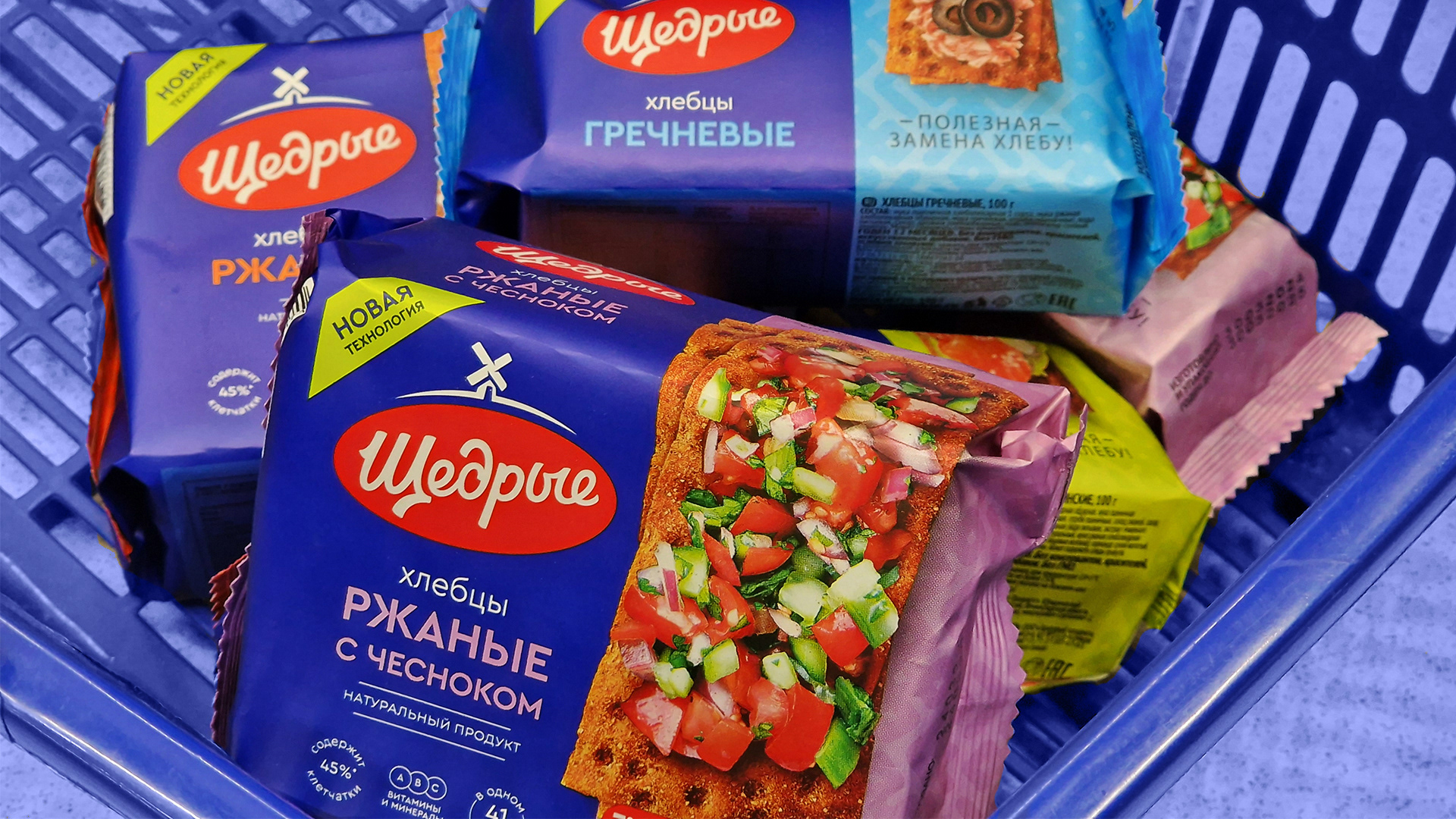 Хлебцы "Щедрые". Ребрендинг упаковки — Изображение №6 — Брендинг на Dprofile