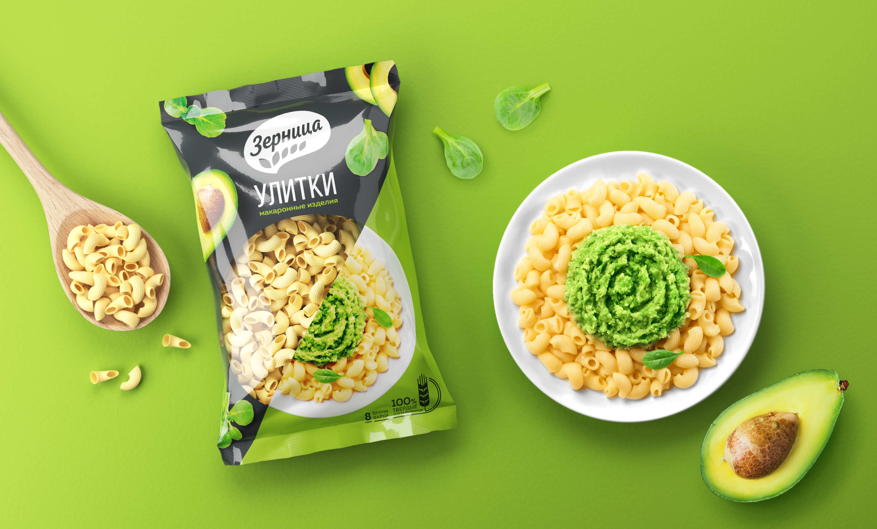Zernitsa. Pasta design packaging — Изображение №2 — Брендинг на Dprofile