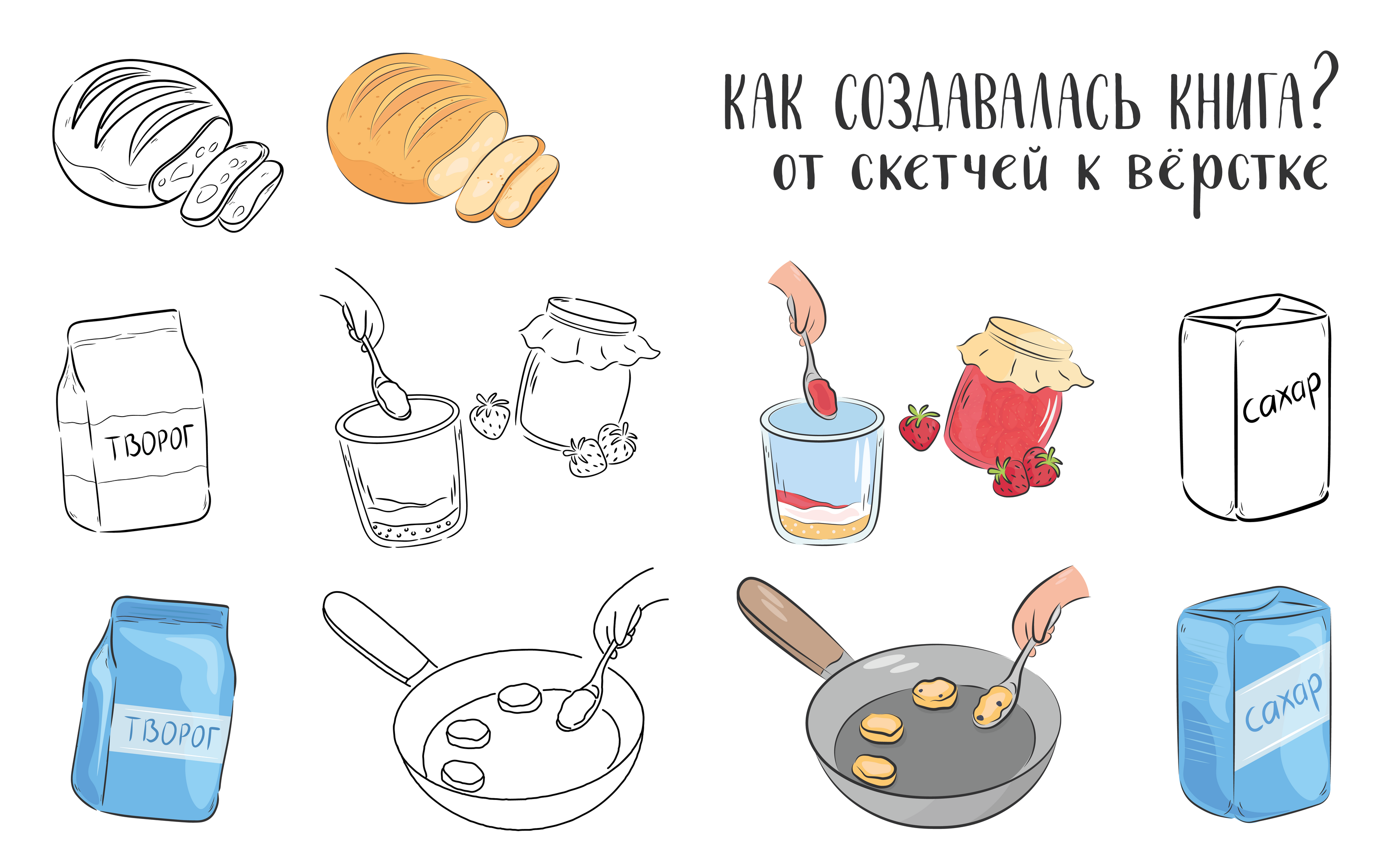 вёрстка детской кулинарной книги — Изображение №6 — Иллюстрация, Графика на Dprofile