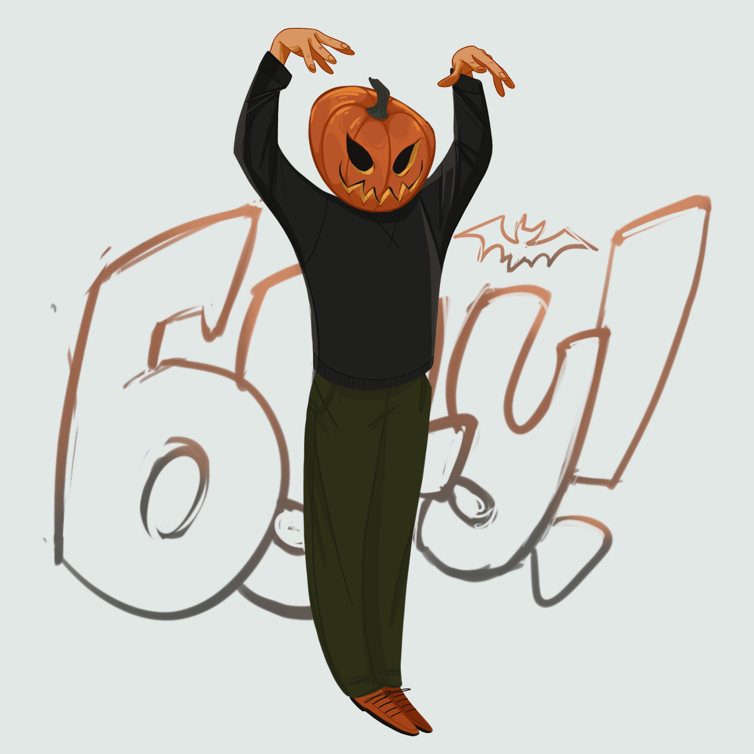 Halloween character — Изображение №3 — Иллюстрация на Dprofile