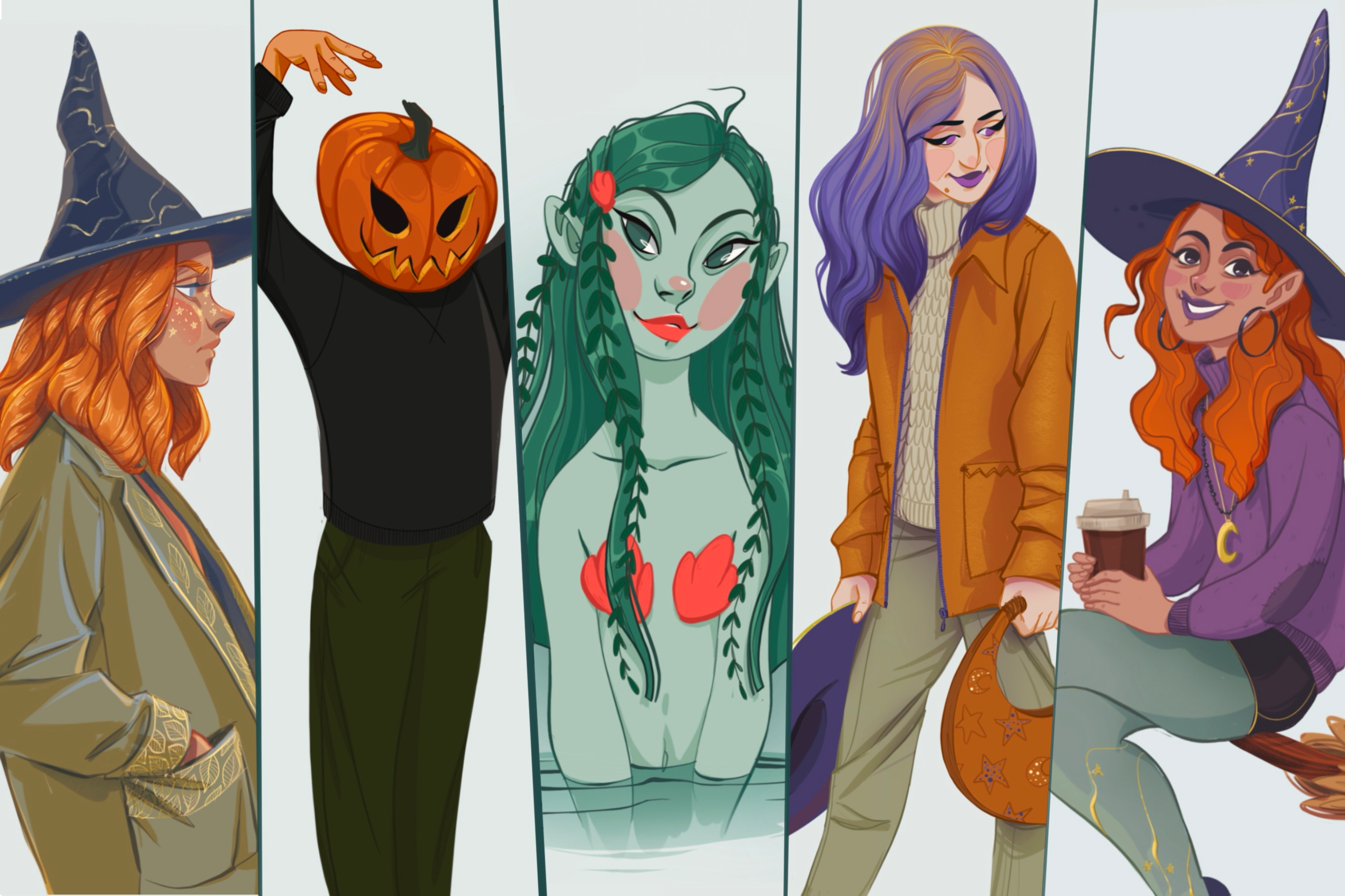 Halloween character — Изображение №1 — Иллюстрация на Dprofile
