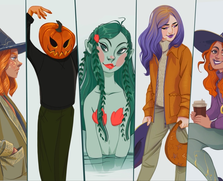 Halloween character — Иллюстрация на Dprofile