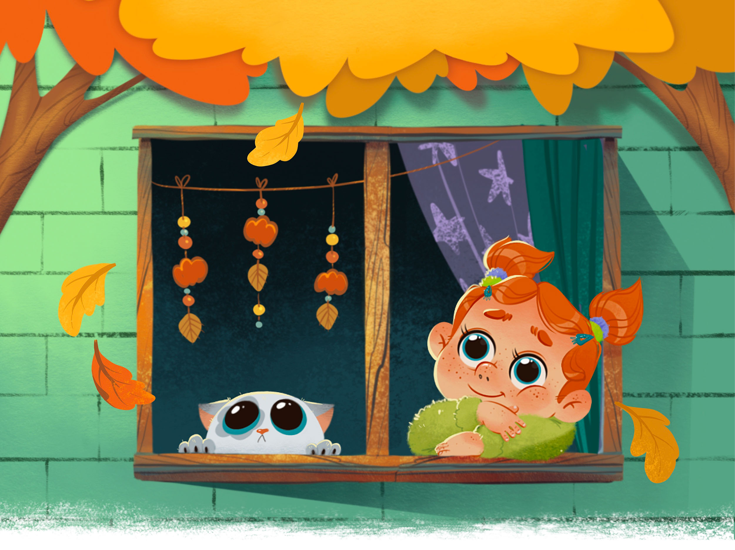Иллюстрации детской книги / children’s book illustration — Изображение №1 — Иллюстрация на Dprofile