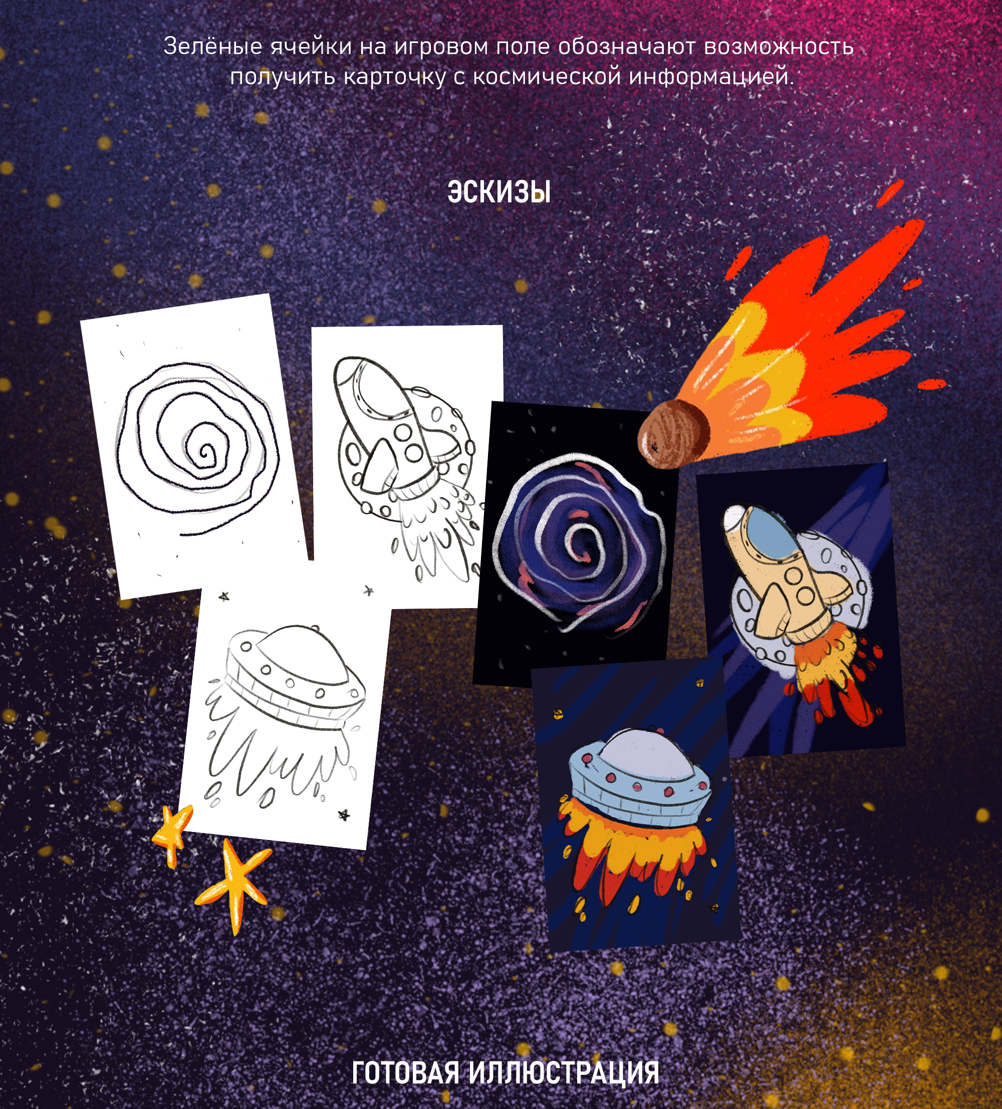 Настольная игра "Космические рейнджеры" — Изображение №7 — Иллюстрация, Графика на Dprofile