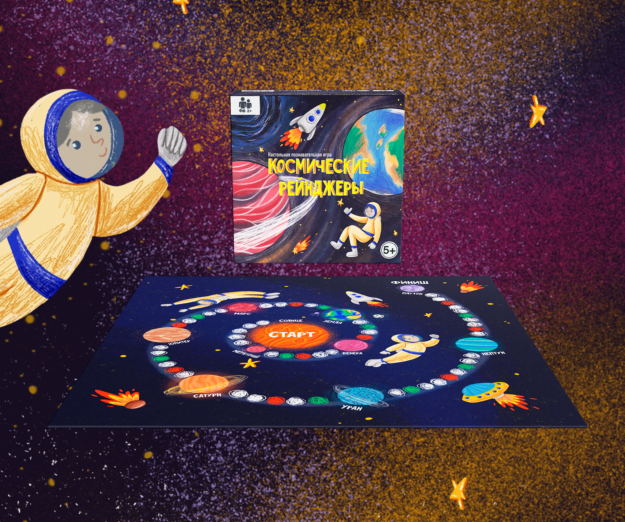 Настольная игра "Космические рейнджеры" — Изображение №22 — Иллюстрация, Графика на Dprofile