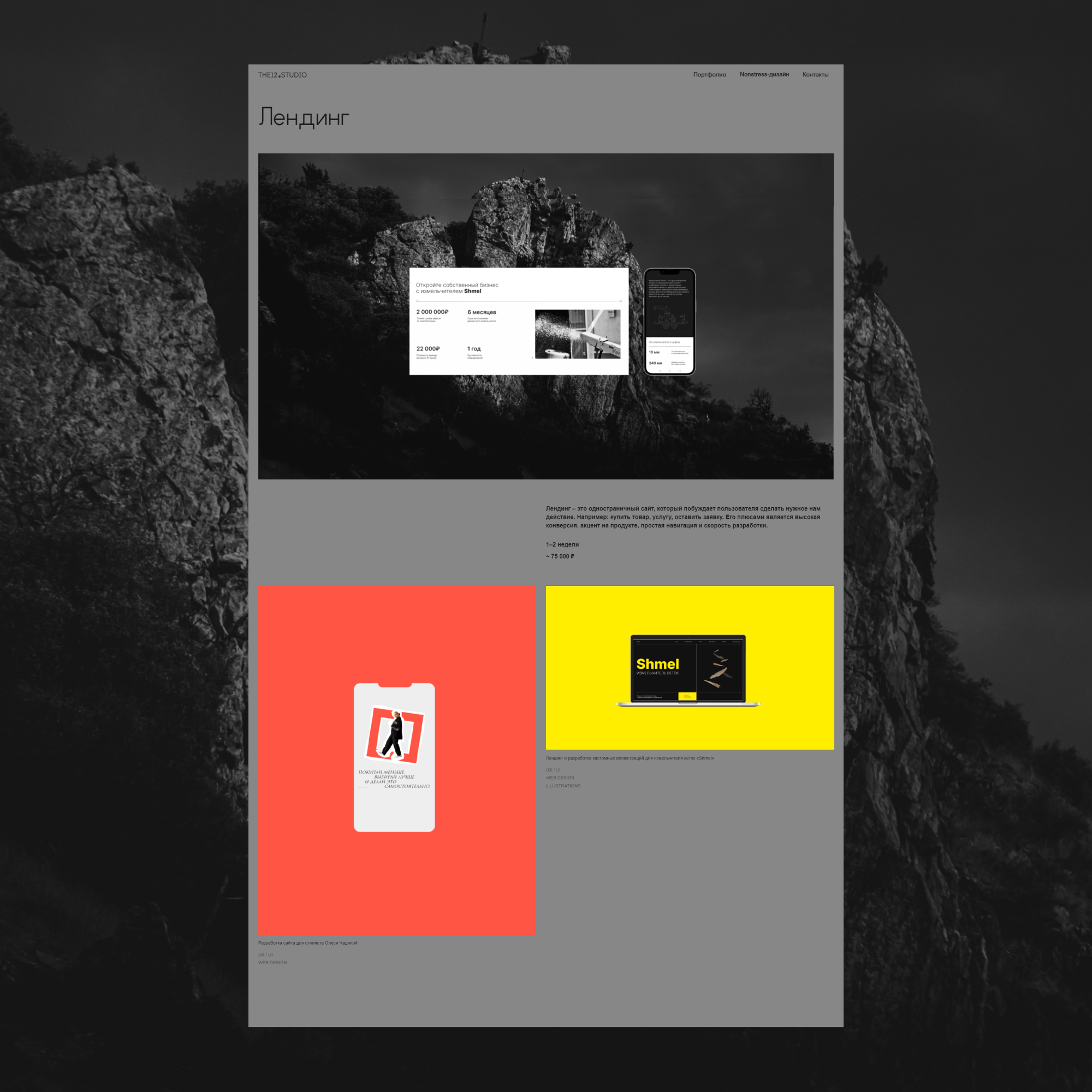 THE12.STUDIO (REDESIGN) — Изображение №11 — Интерфейсы, Брендинг на Dprofile