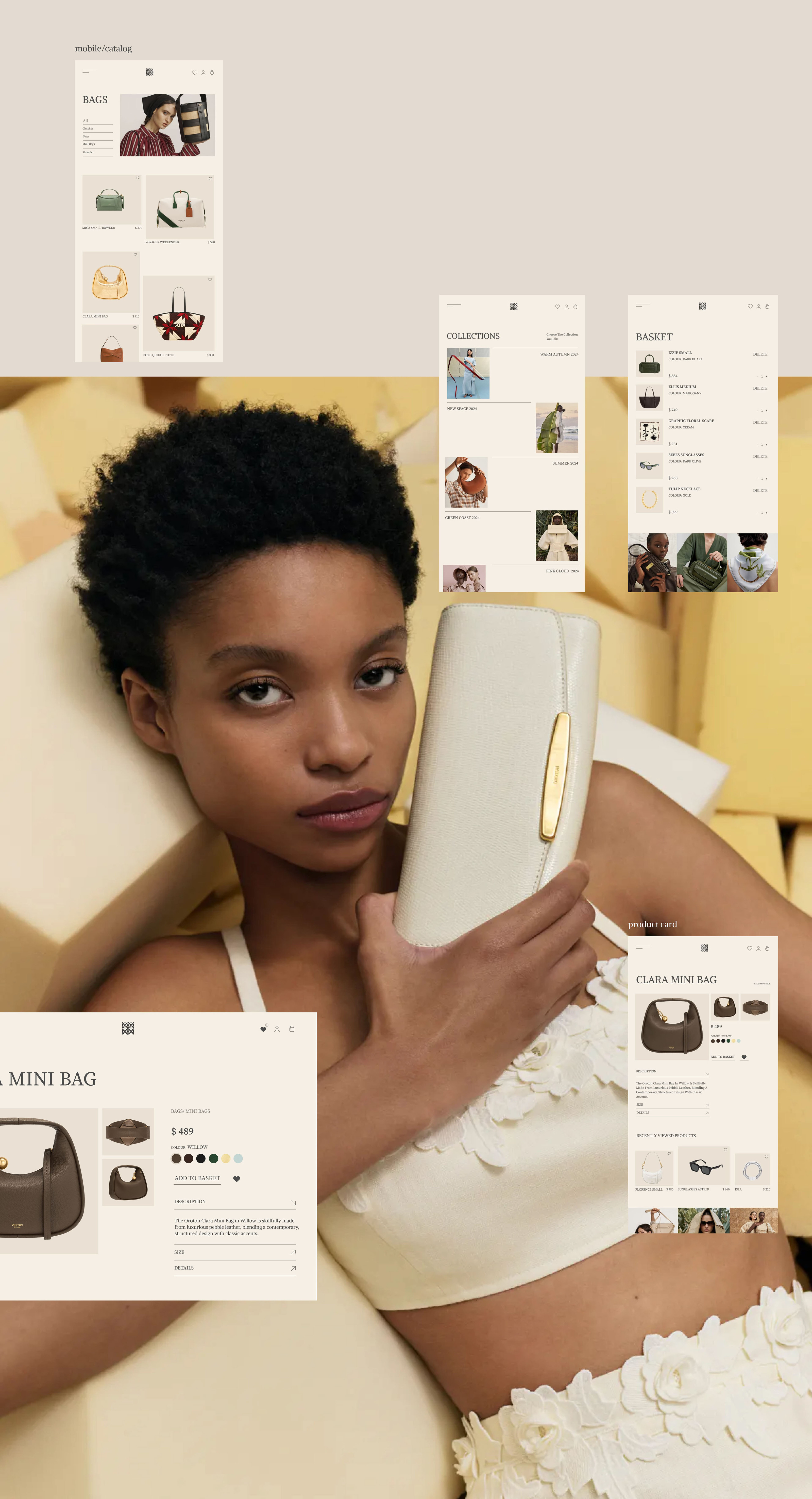 Online store of bags and accessories — Изображение №9 — Интерфейсы на Dprofile