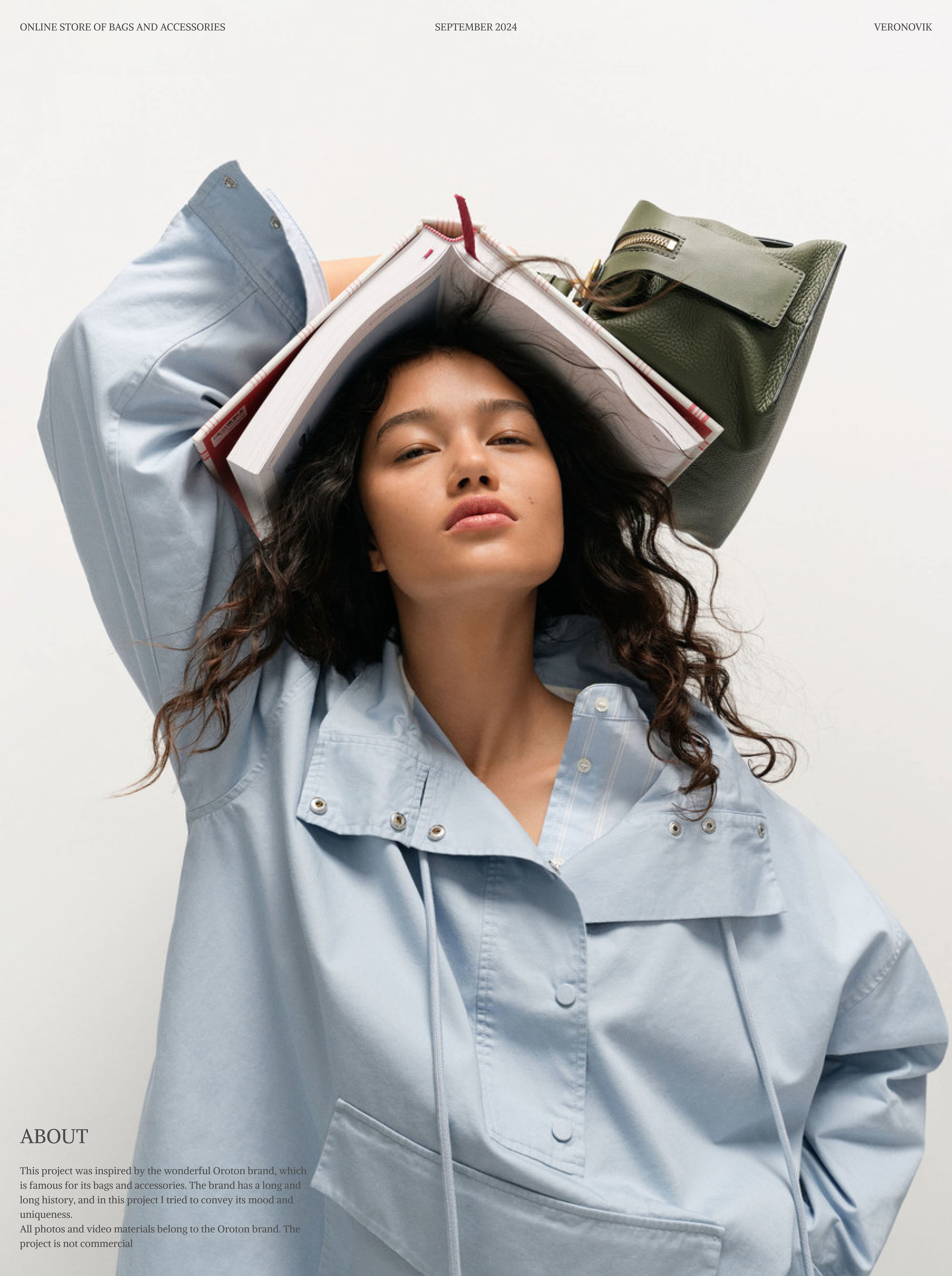 Online store of bags and accessories — Изображение №1 — Интерфейсы на Dprofile