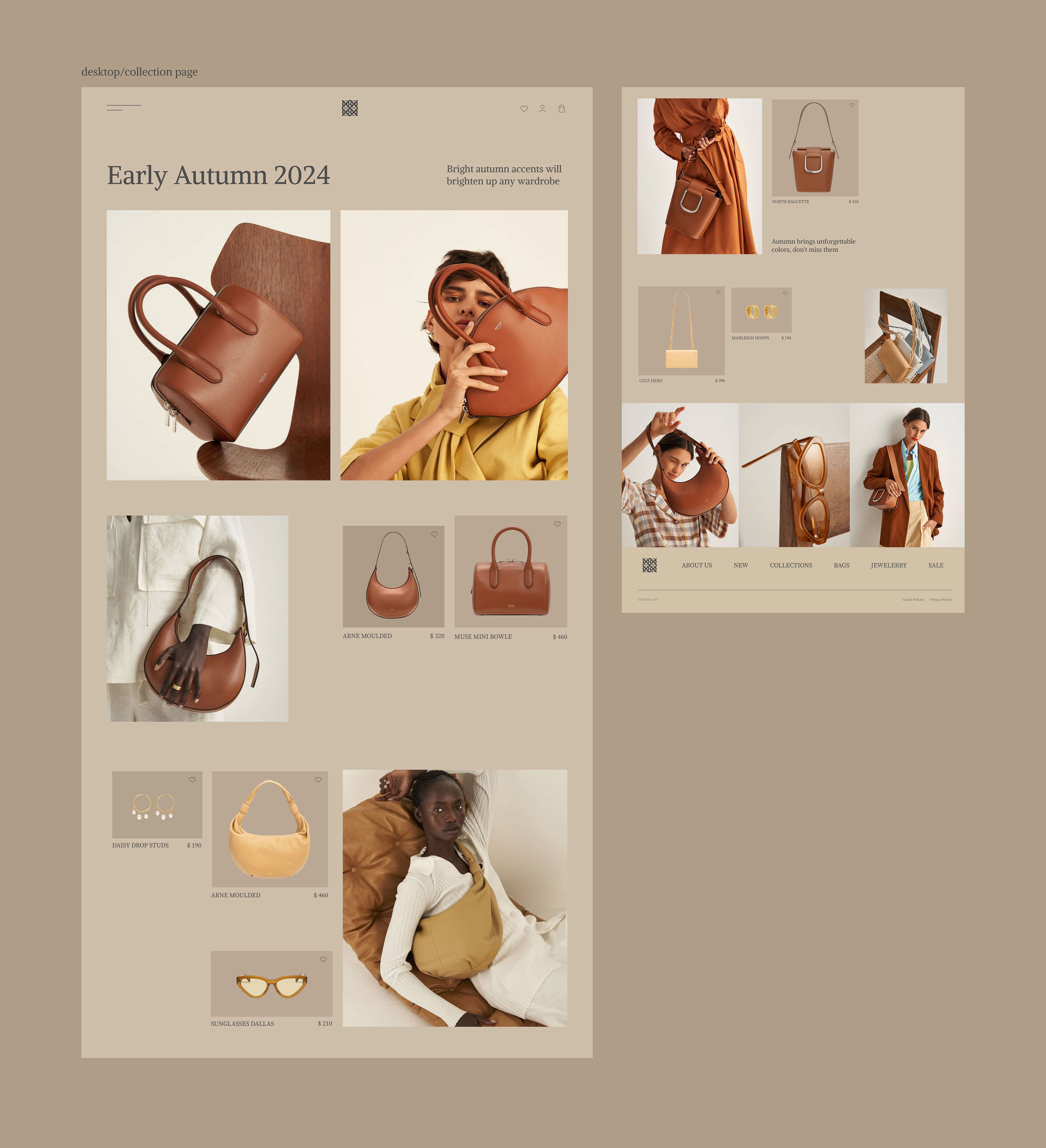 Online store of bags and accessories — Изображение №7 — Интерфейсы на Dprofile