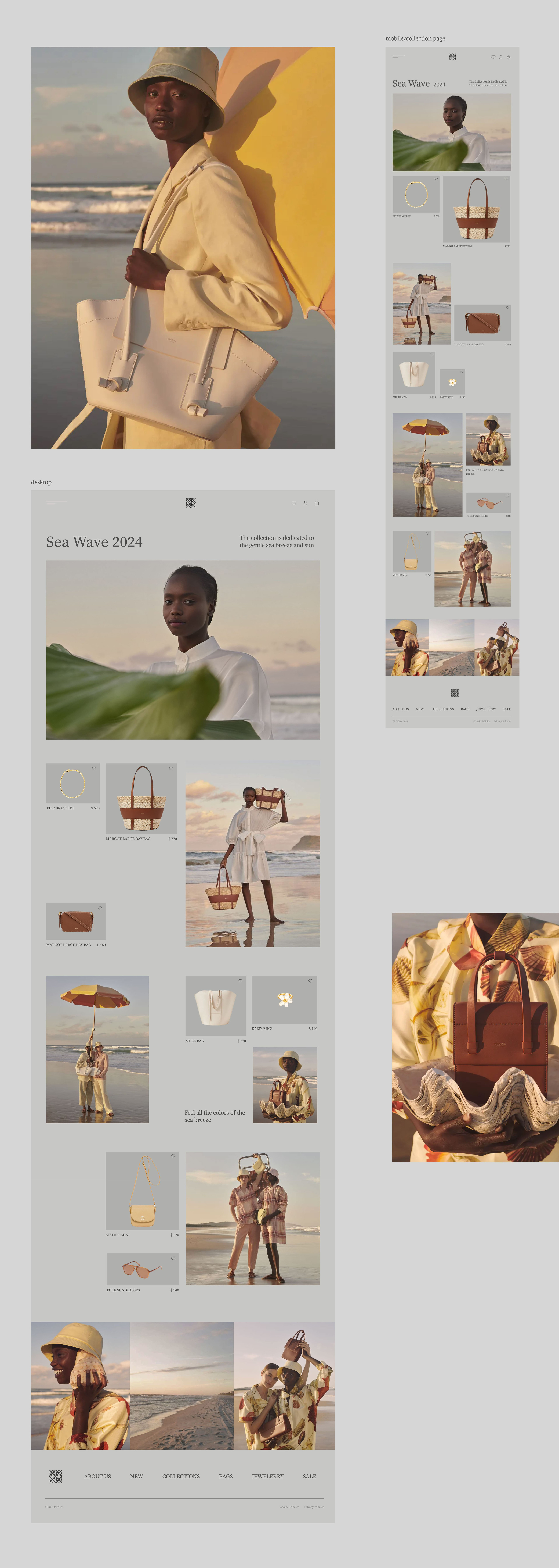 Online store of bags and accessories — Изображение №5 — Интерфейсы на Dprofile