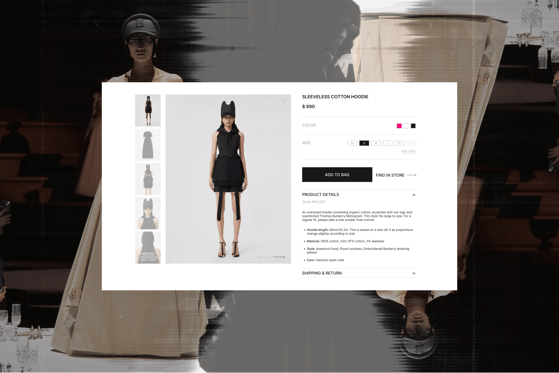 BURBERRY | e-commerce — Изображение №9 — Интерфейсы, Брендинг на Dprofile