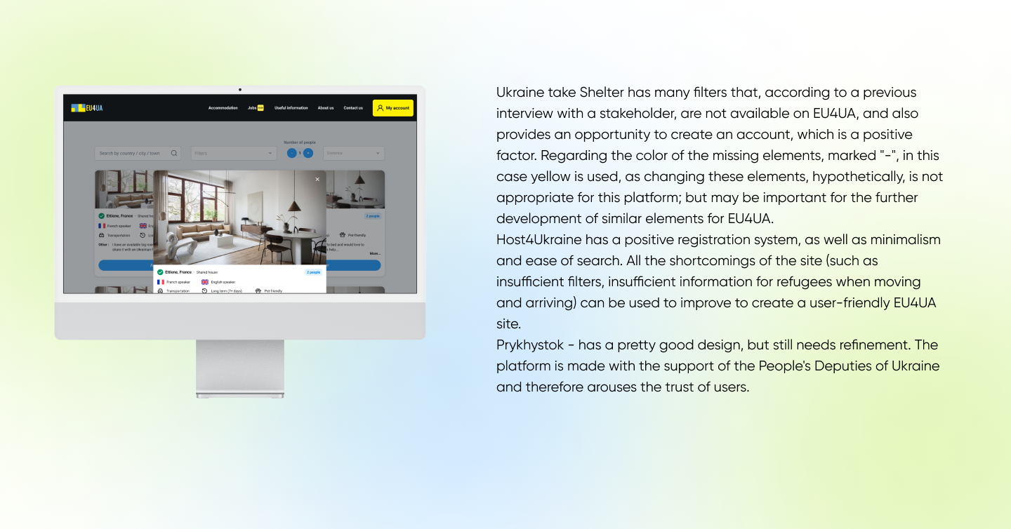 EU4UA - UX/UI Case research — Изображение №5 — Интерфейсы, Графика на Dprofile
