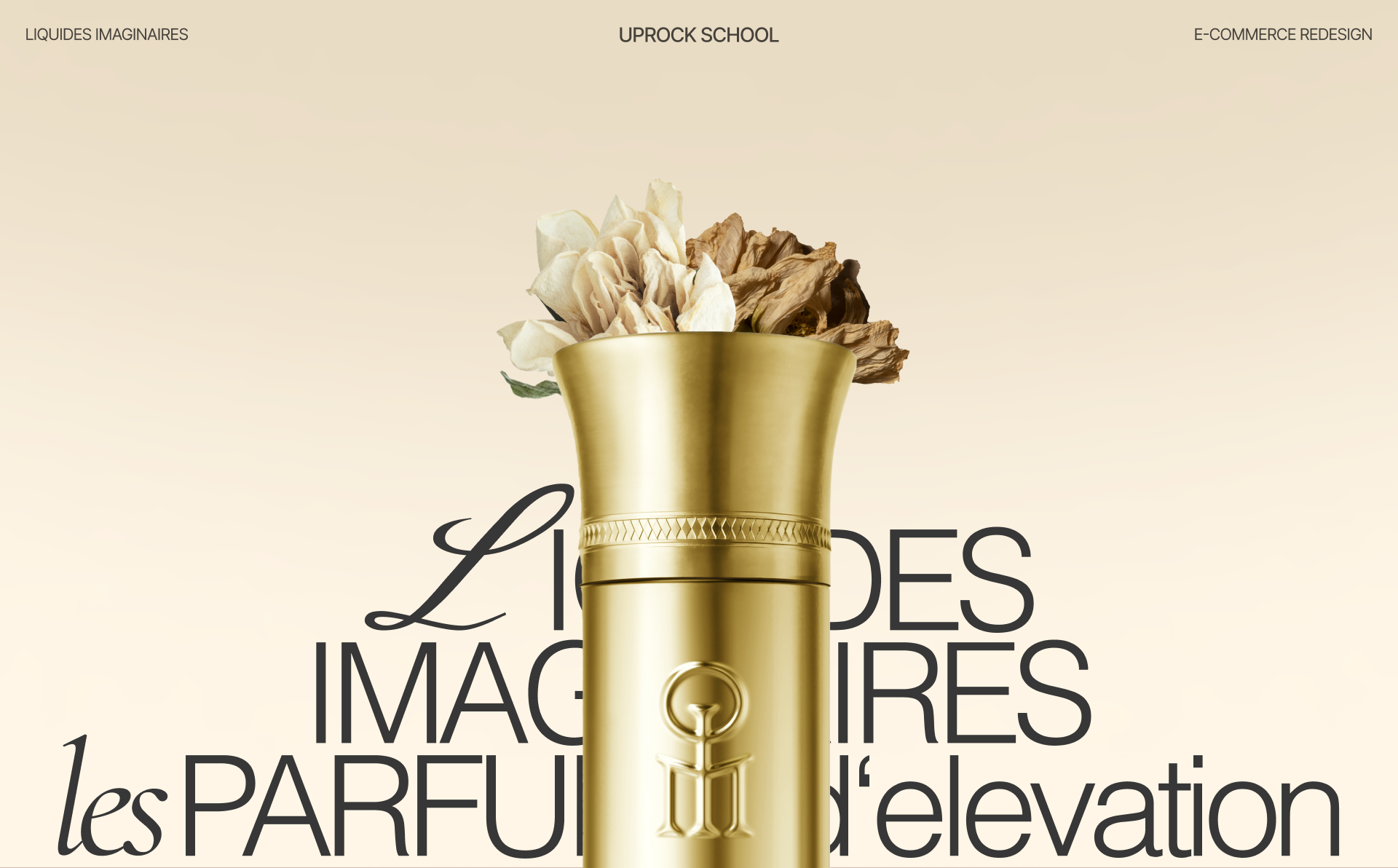 Liquides Imaginaires | Ecommerce Redesign — Изображение №1 — Интерфейсы, Анимация на Dprofile