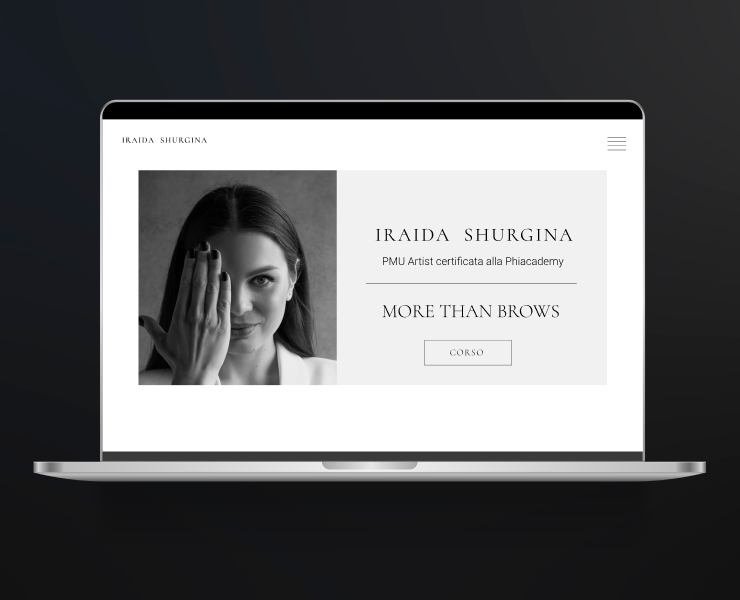 Многостраничный сайт бьюти-мастера — Интерфейсы на Dprofile