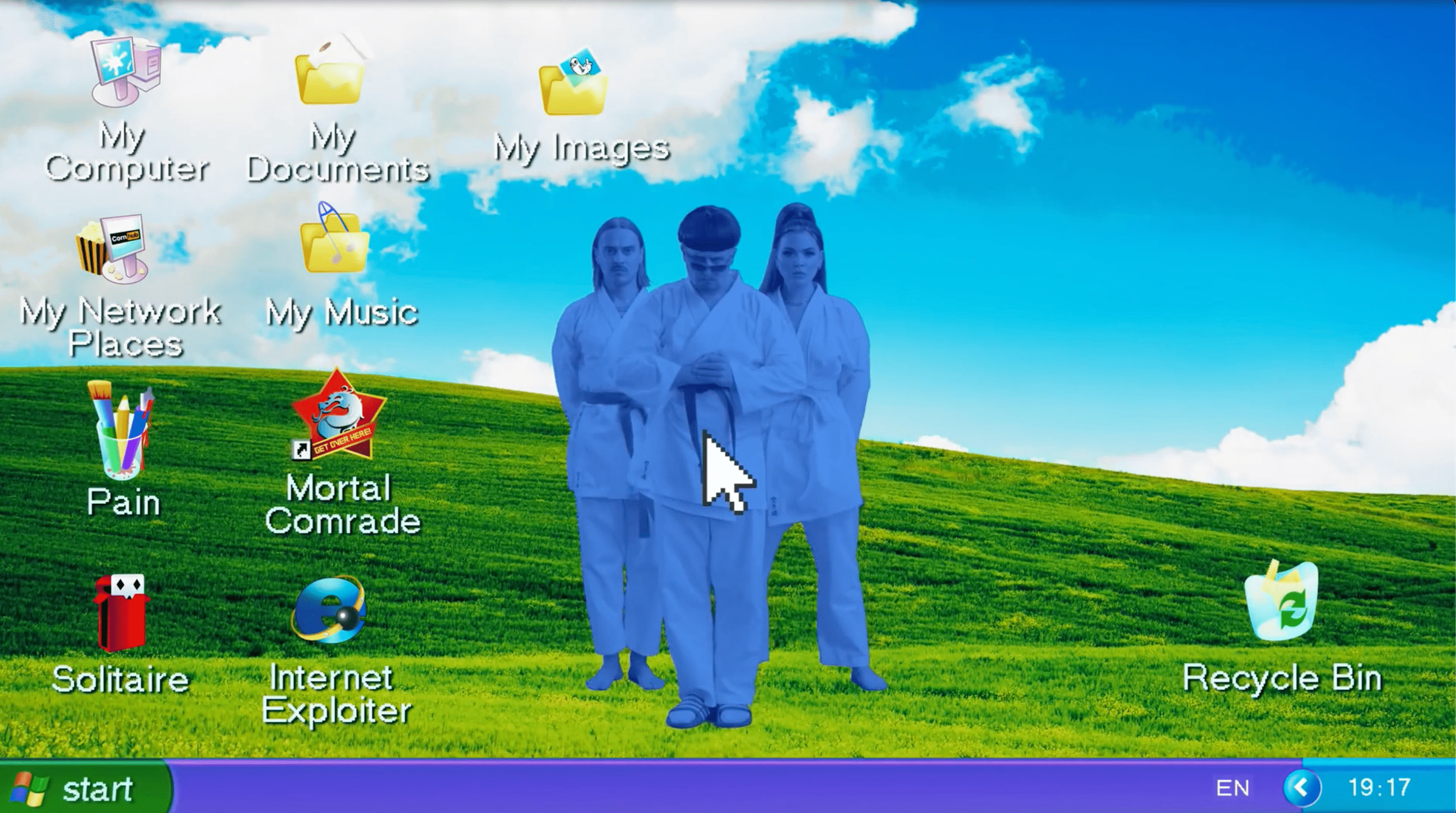 Screenlife for Oliver Tree & Little Big "The Internet" — Изображение №1 — Интерфейсы на Dprofile