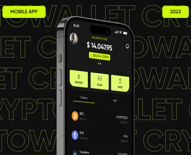 PanWallet | UX/UI mobile app — Интерфейсы на Dprofile