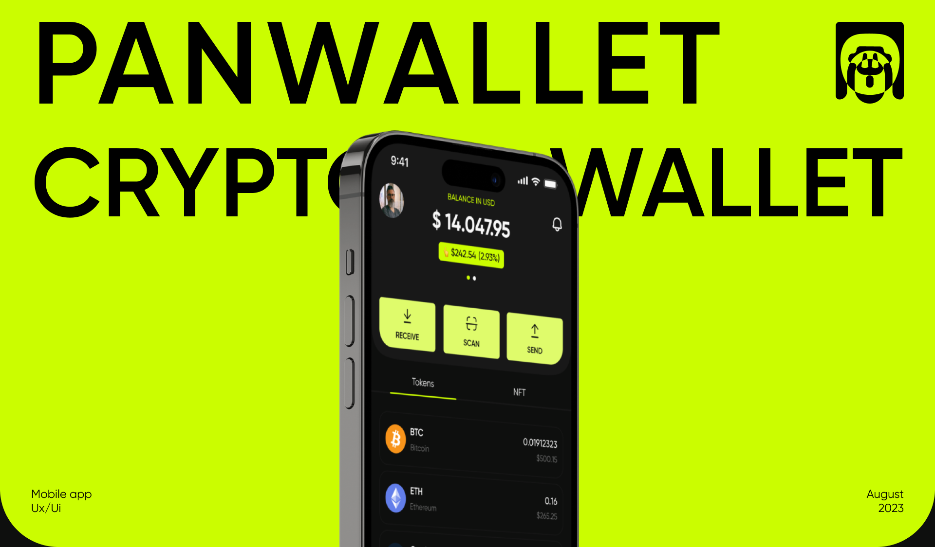 PanWallet | UX/UI mobile app — Изображение №1 — Интерфейсы на Dprofile