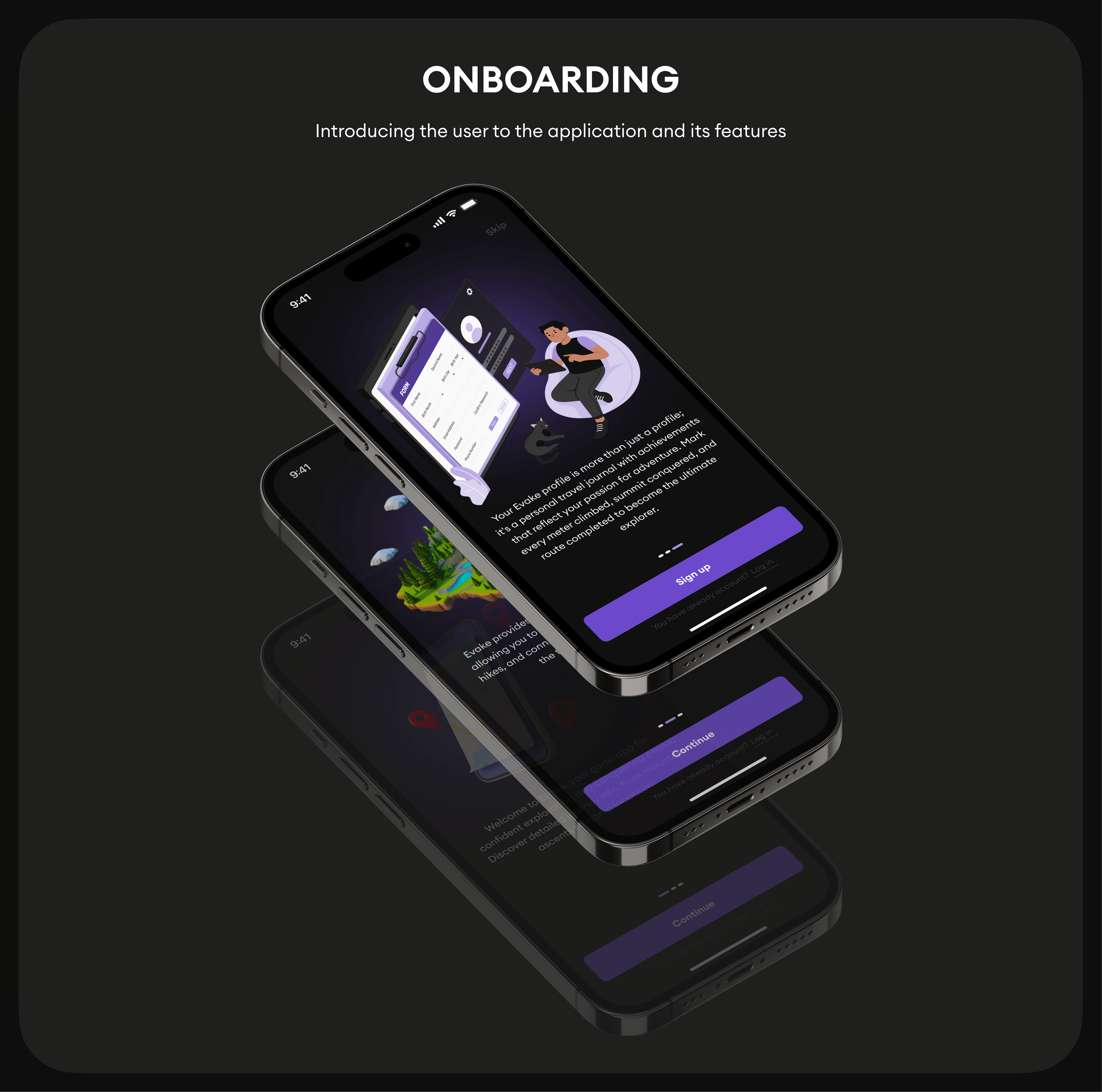 EWAKE | UX/UI | Mobile app — Изображение №10 — Интерфейсы на Dprofile
