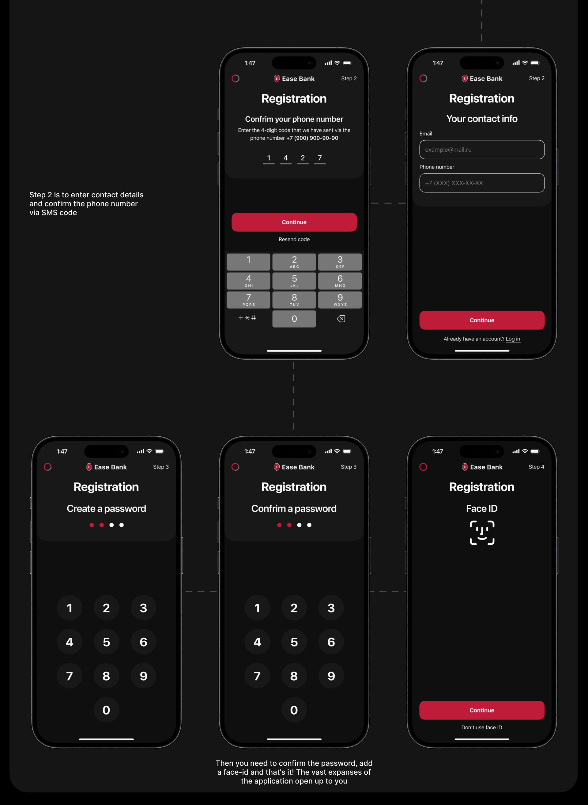 Ease Bank | Mobile App — Изображение №11 — Интерфейсы на Dprofile