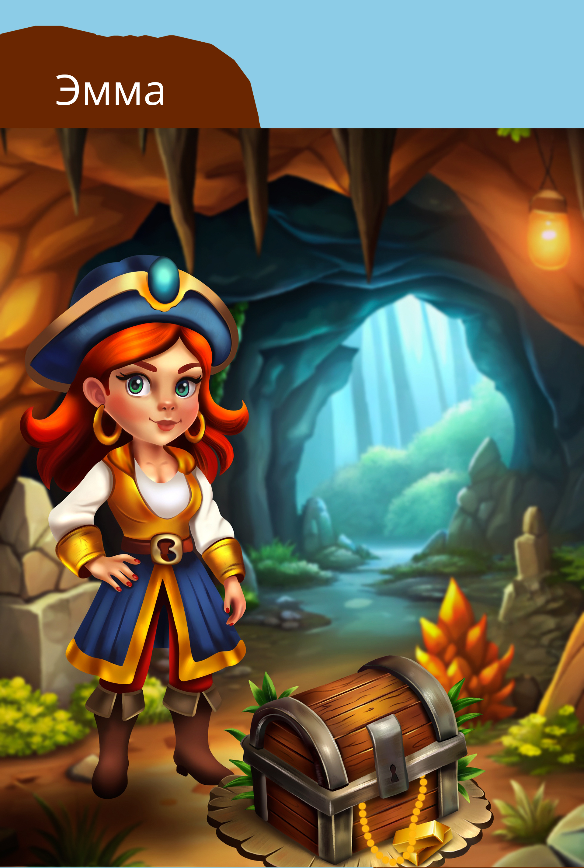 Мобильная игра про пиратов — Изображение №3 — Иллюстрация, Графика на Dprofile