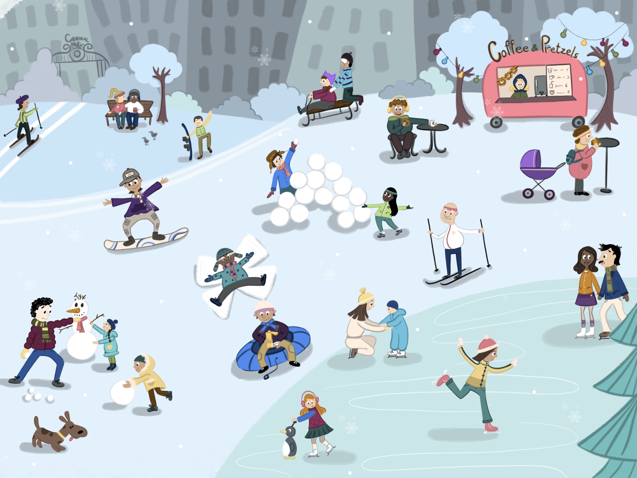 Wimmelbuch.Bиммельбухи — Изображение №1 — Иллюстрация на Dprofile