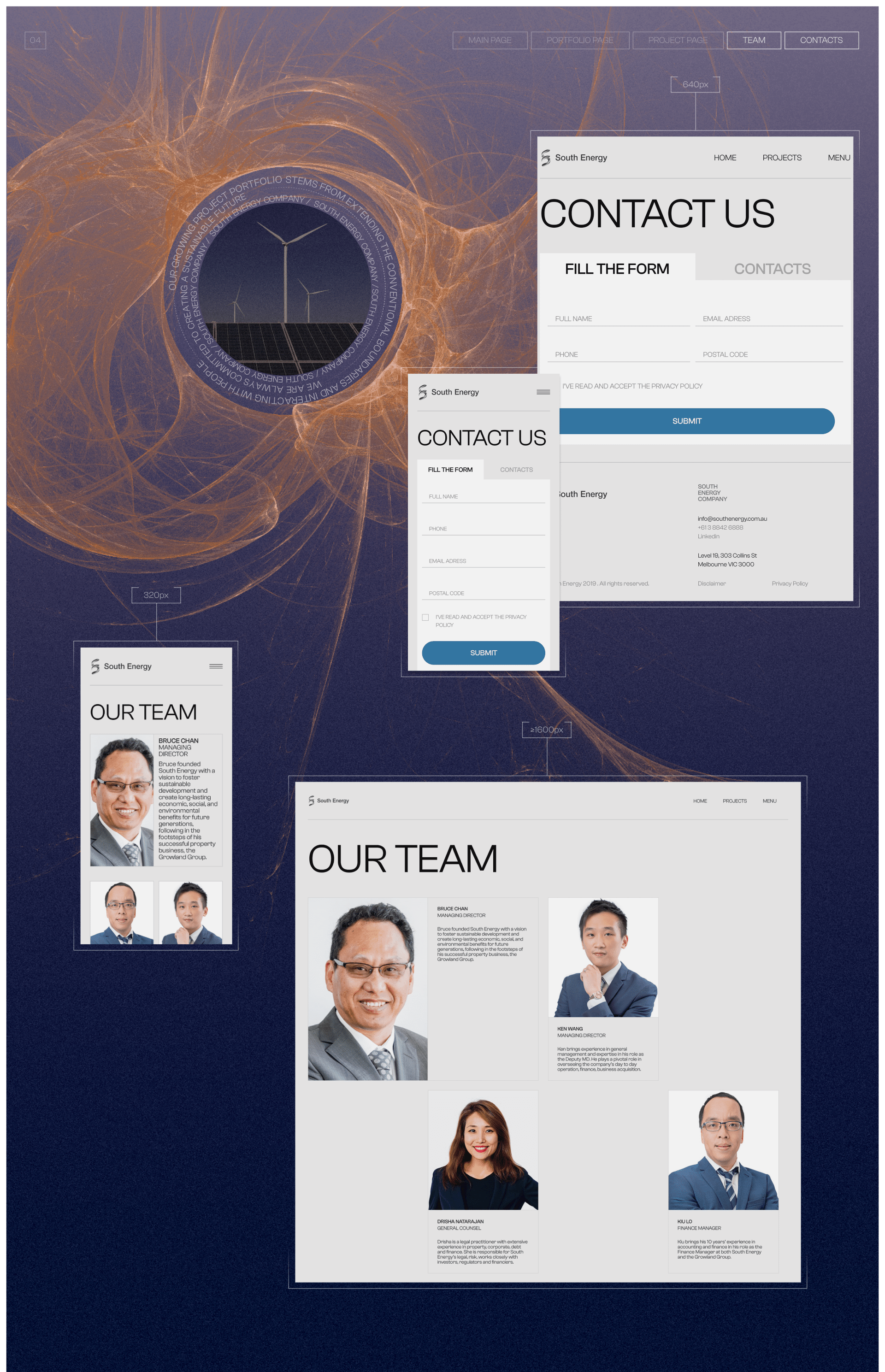 South Energy Company — Изображение №5 — Интерфейсы на Dprofile