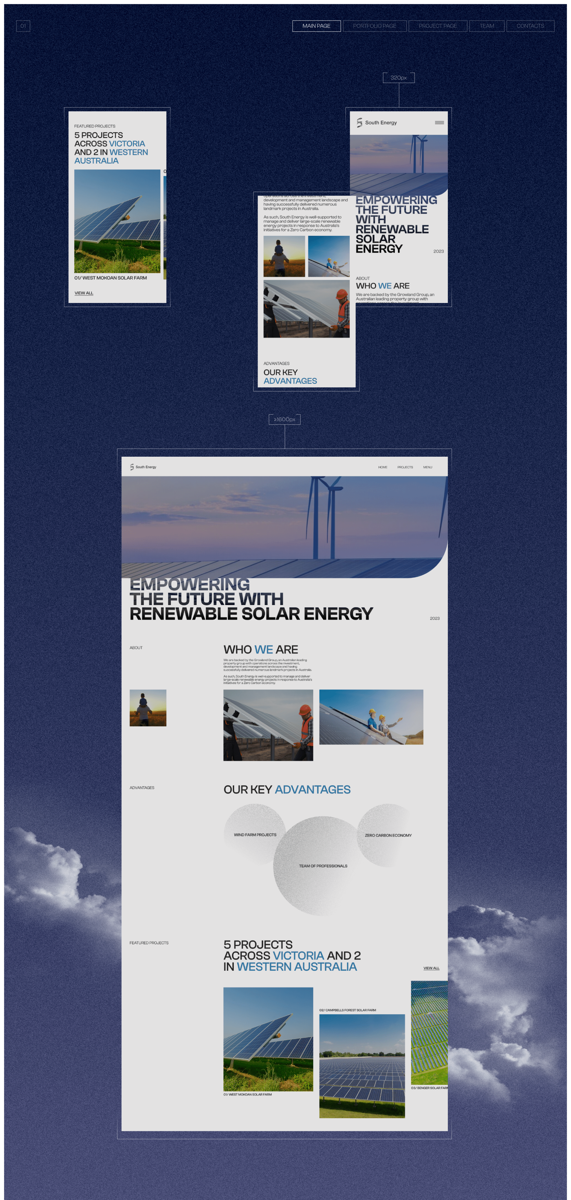 South Energy Company — Изображение №2 — Интерфейсы на Dprofile
