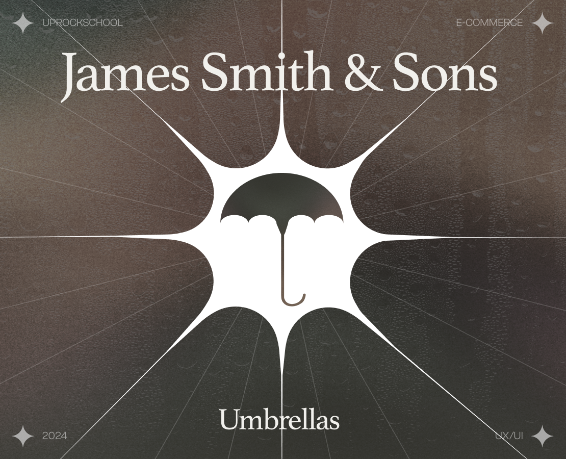 James Smith & Sons Umbrellas — Интерфейсы на Dprofile