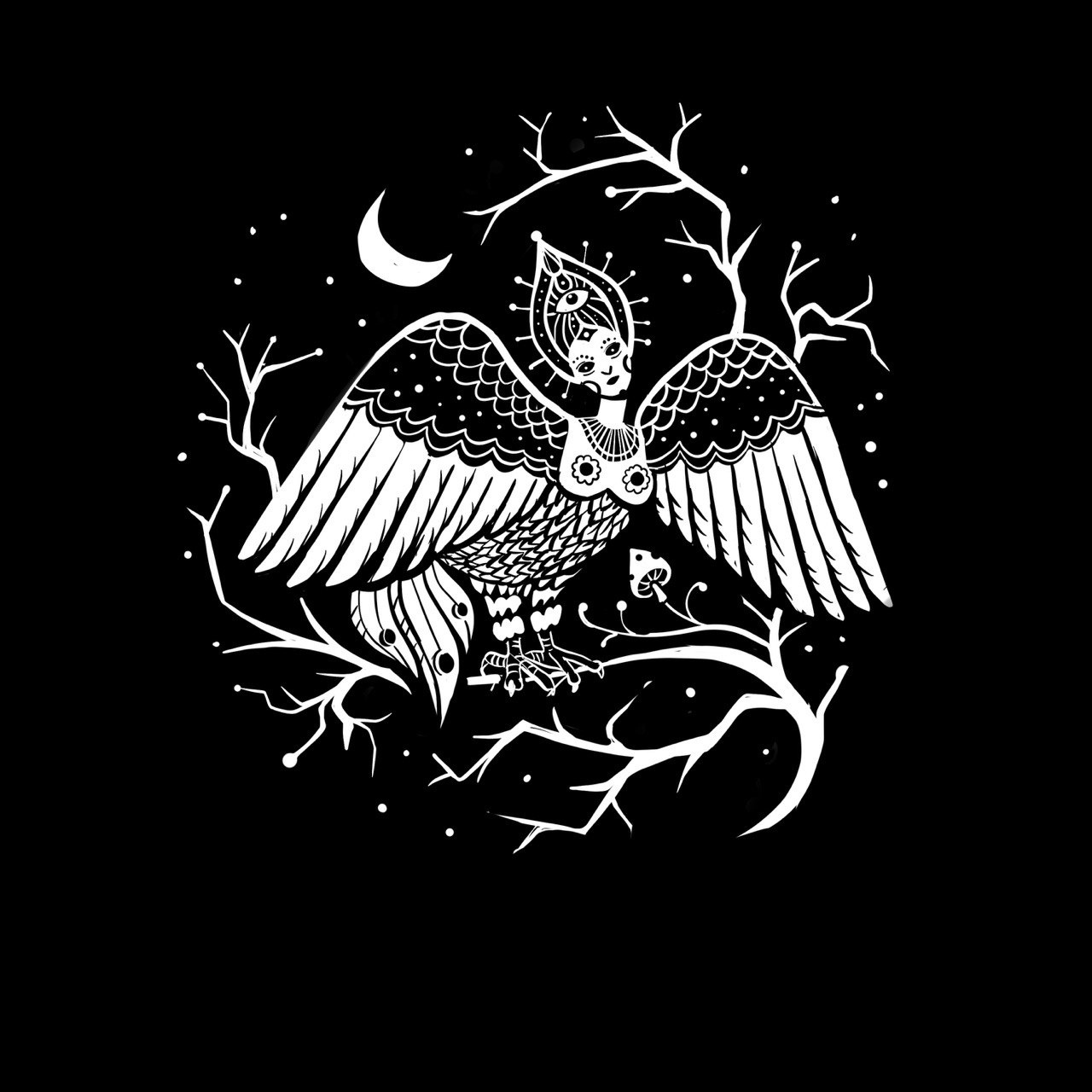Inktober 2024 DarkForestober — Изображение №4 — Иллюстрация, Графика на Dprofile