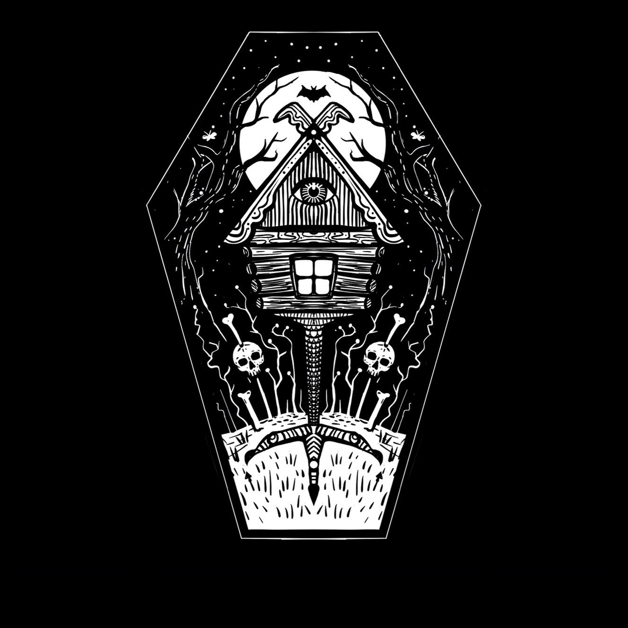 Inktober 2024 DarkForestober — Изображение №3 — Иллюстрация, Графика на Dprofile