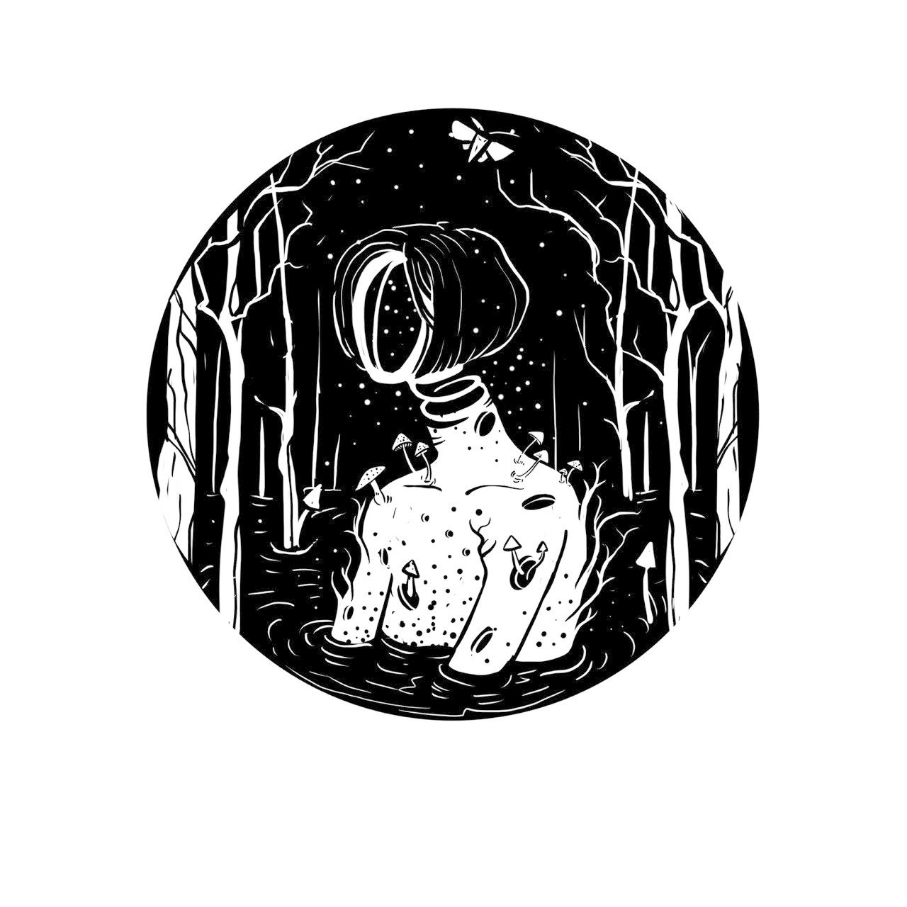 Inktober 2024 DarkForestober — Изображение №7 — Иллюстрация, Графика на Dprofile