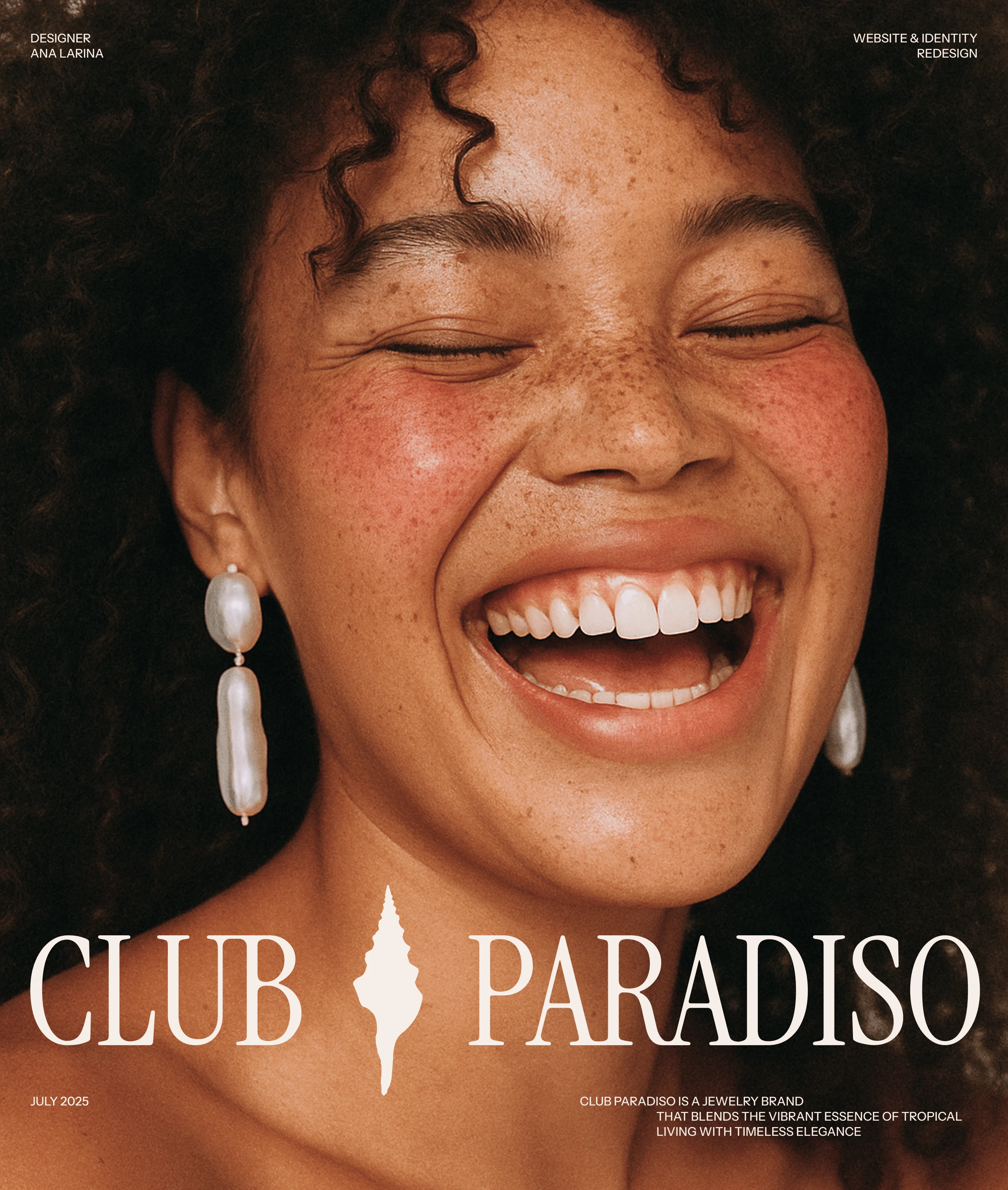 Club Paradiso | Jewelry Branding & Website Redesign — Изображение №1 — Интерфейсы, Брендинг на Dprofile