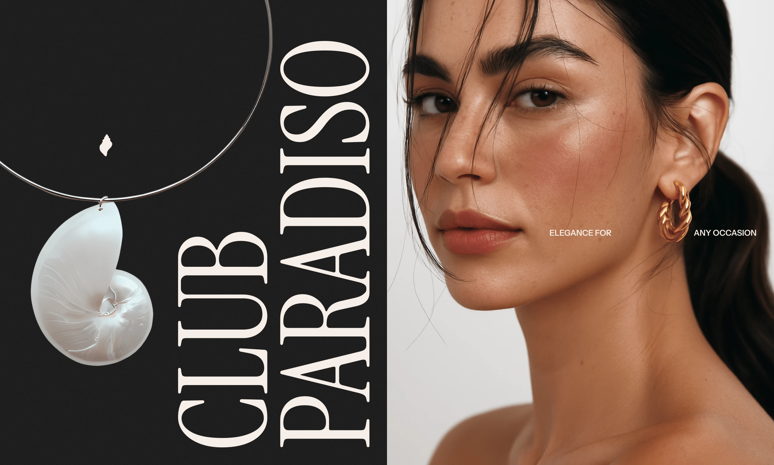 Club Paradiso | Jewelry Branding & Website Redesign — Изображение №7 — Интерфейсы, Брендинг на Dprofile