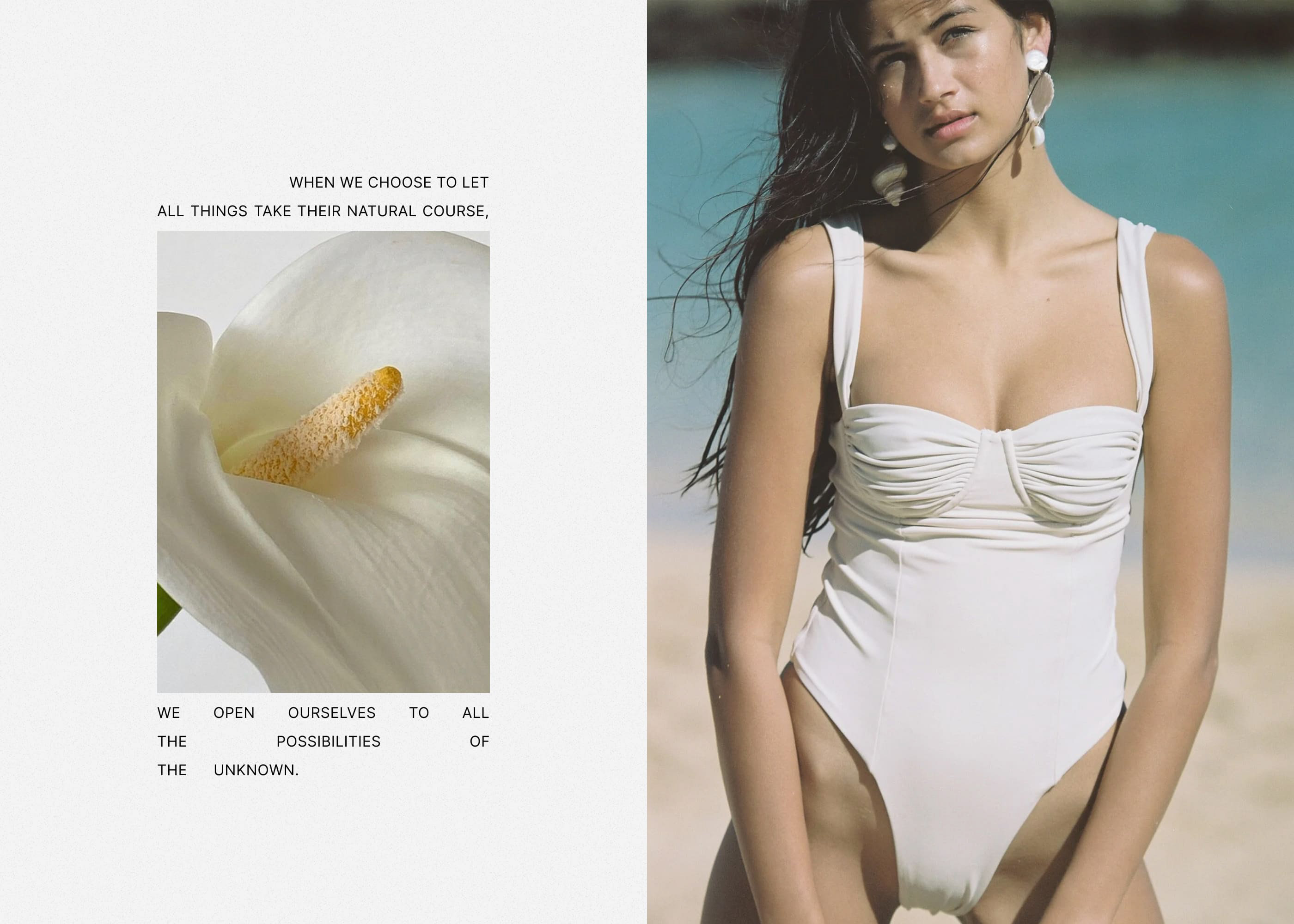 BELLE | Swimwear website — Изображение №5 — Интерфейсы на Dprofile