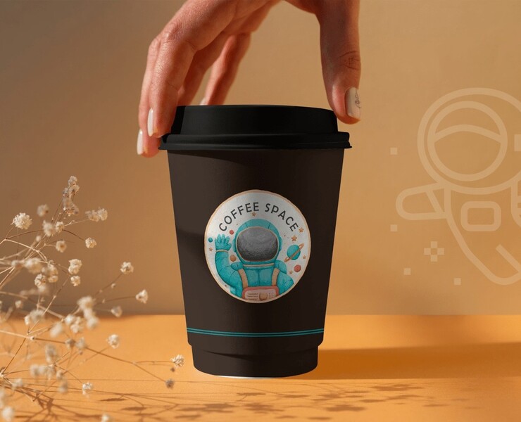 Branding | Coffee Space — Брендинг, Графика на Dprofile
