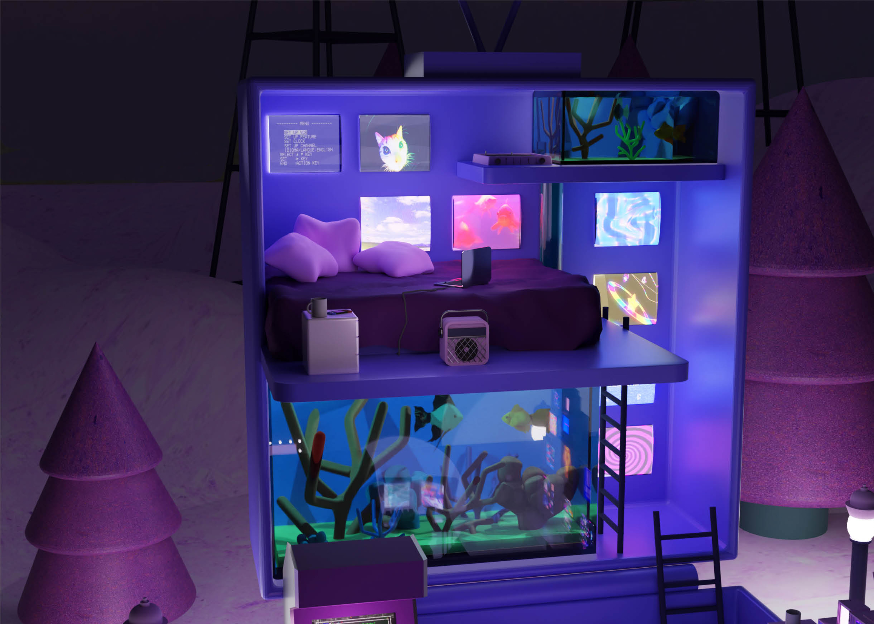 tv room — Изображение №4 — Интерфейсы, 3D на Dprofile
