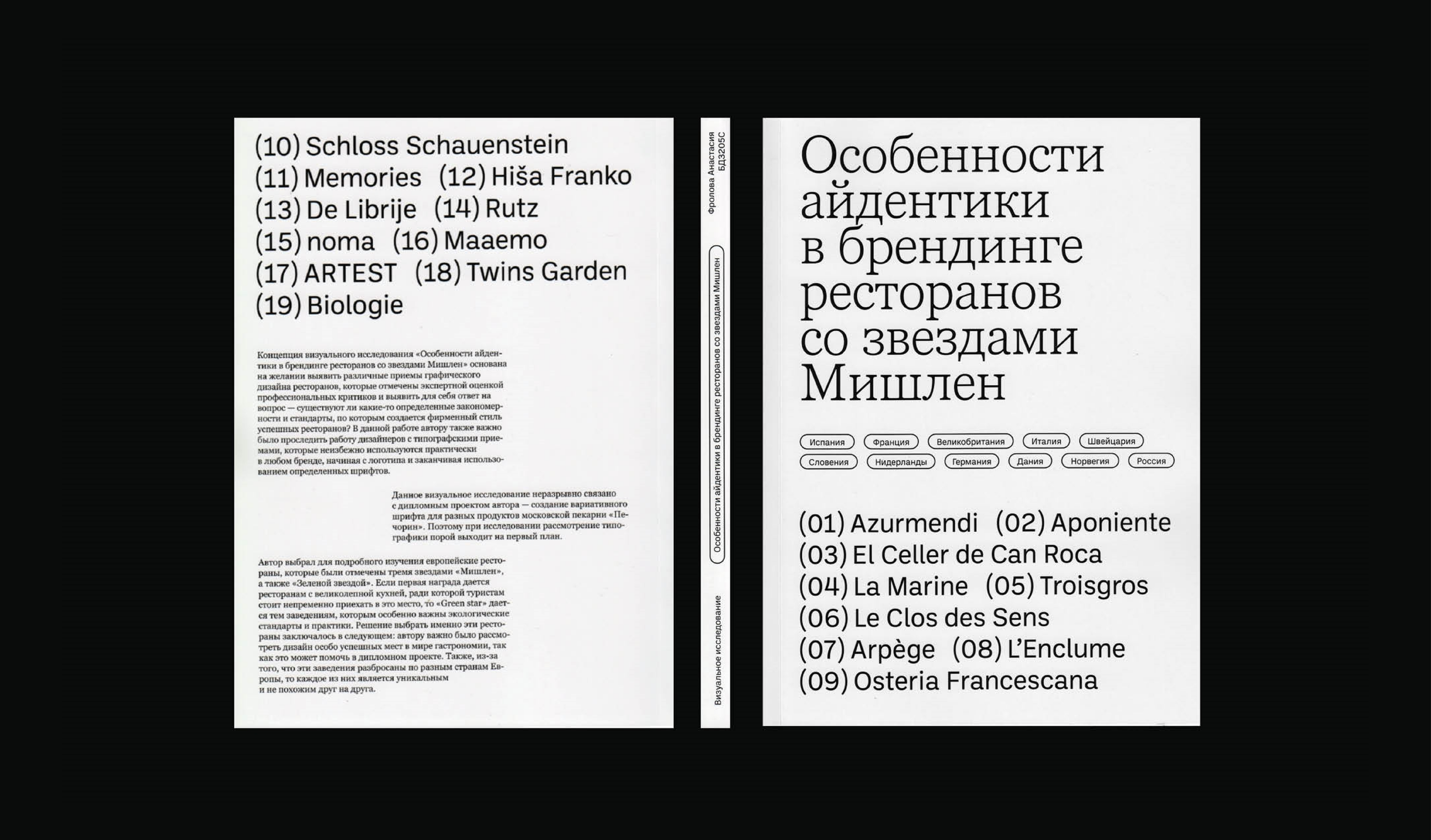 Особенности айдентики ресторанов со звездами «Мишлен» — Изображение №1 — Графика на Dprofile