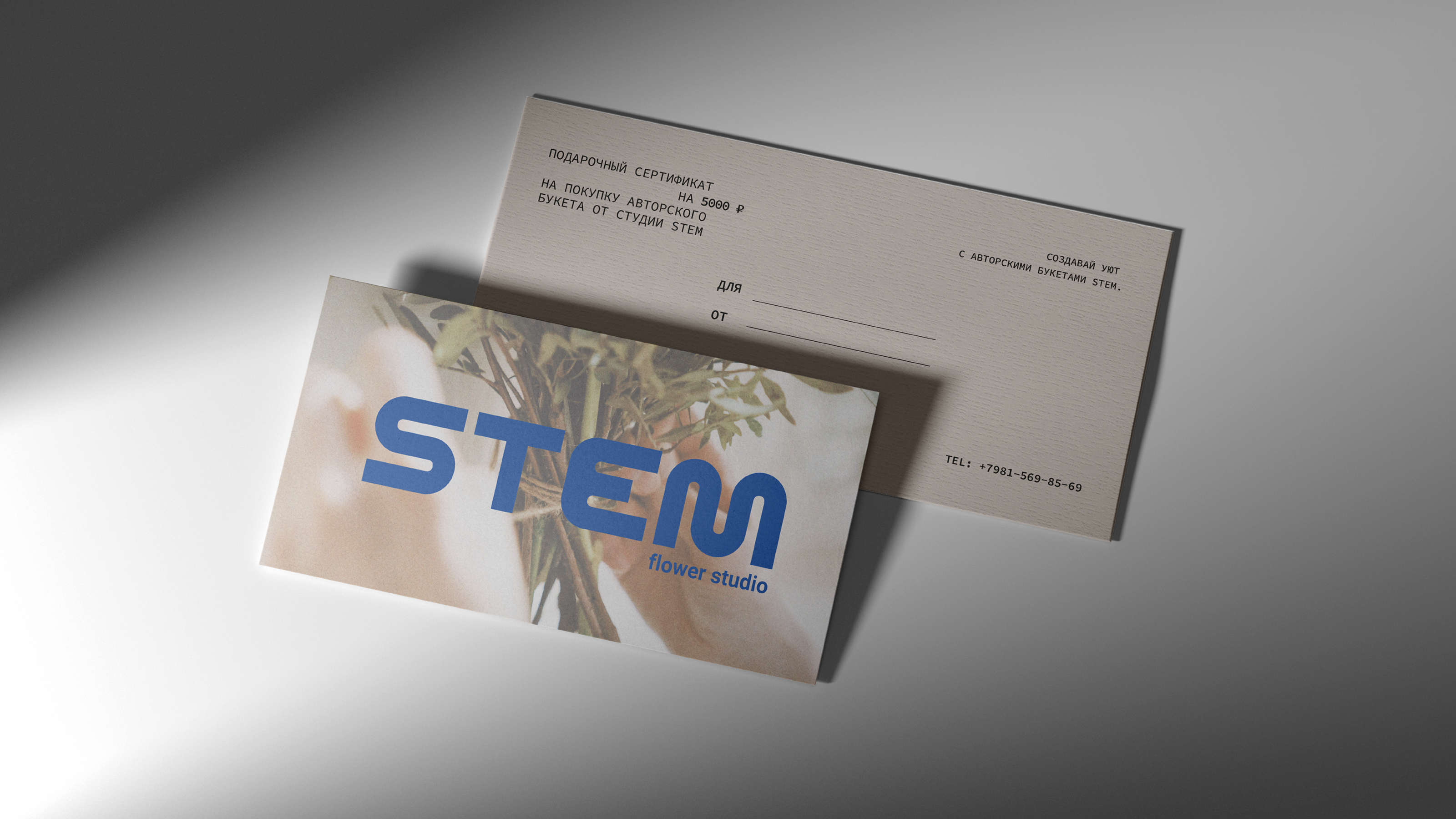 STEM | Flower shop branding — Изображение №7 — Брендинг на Dprofile