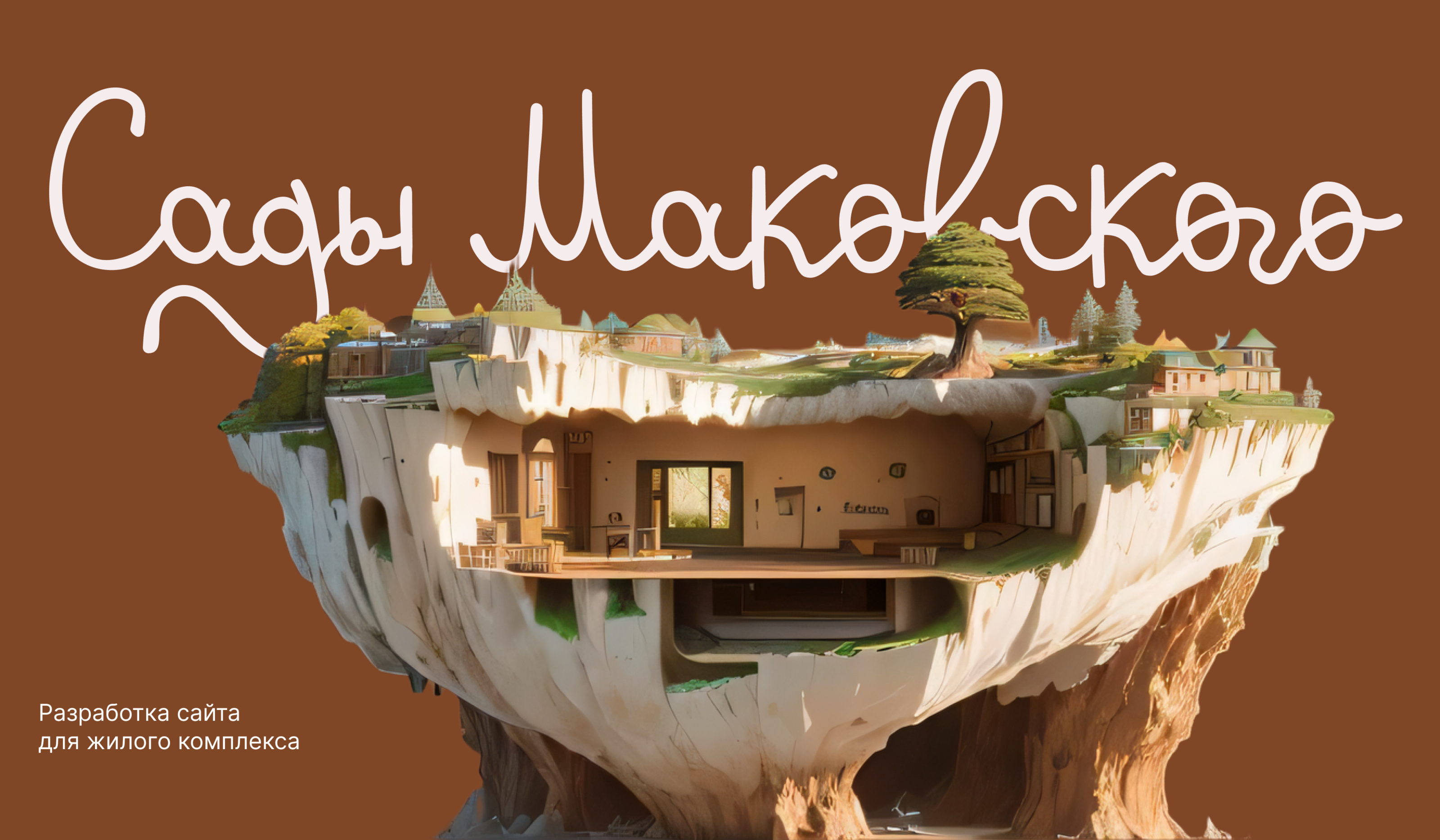 Сайт для ЖК Сады Маковского — Изображение №1 — Интерфейсы на Dprofile