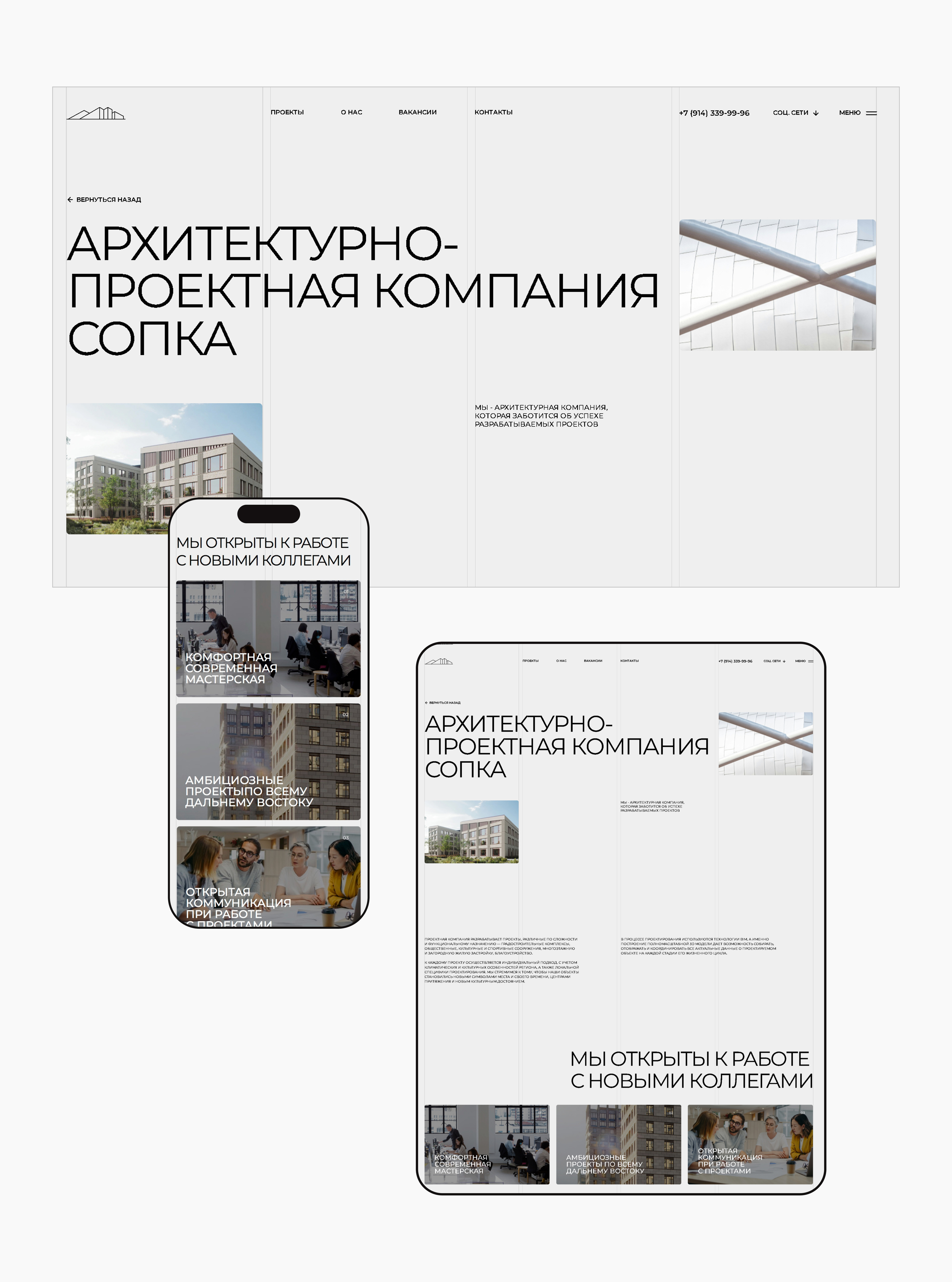 Архитектурно-проектная компания «СОПКА» — Изображение №17 — Интерфейсы, Брендинг на Dprofile
